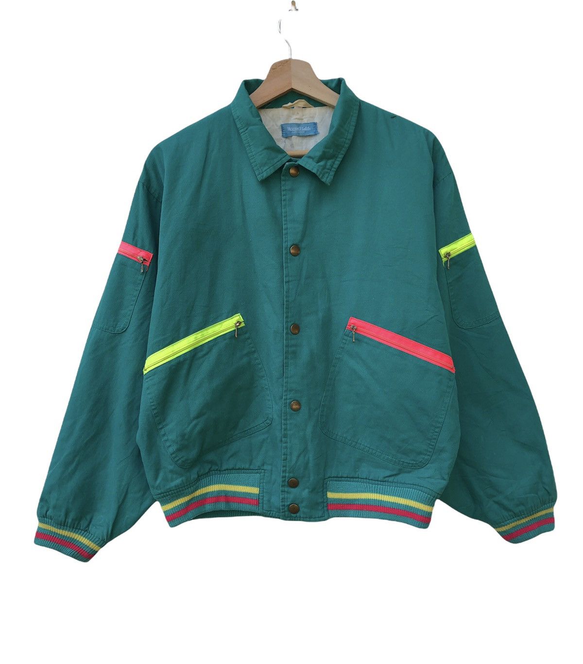 Japanese Brand Vintage Japanese Brand Ingcan Field Parody 7 Up Size US L / EU 52-54 / 3 - 2 Thumbnail