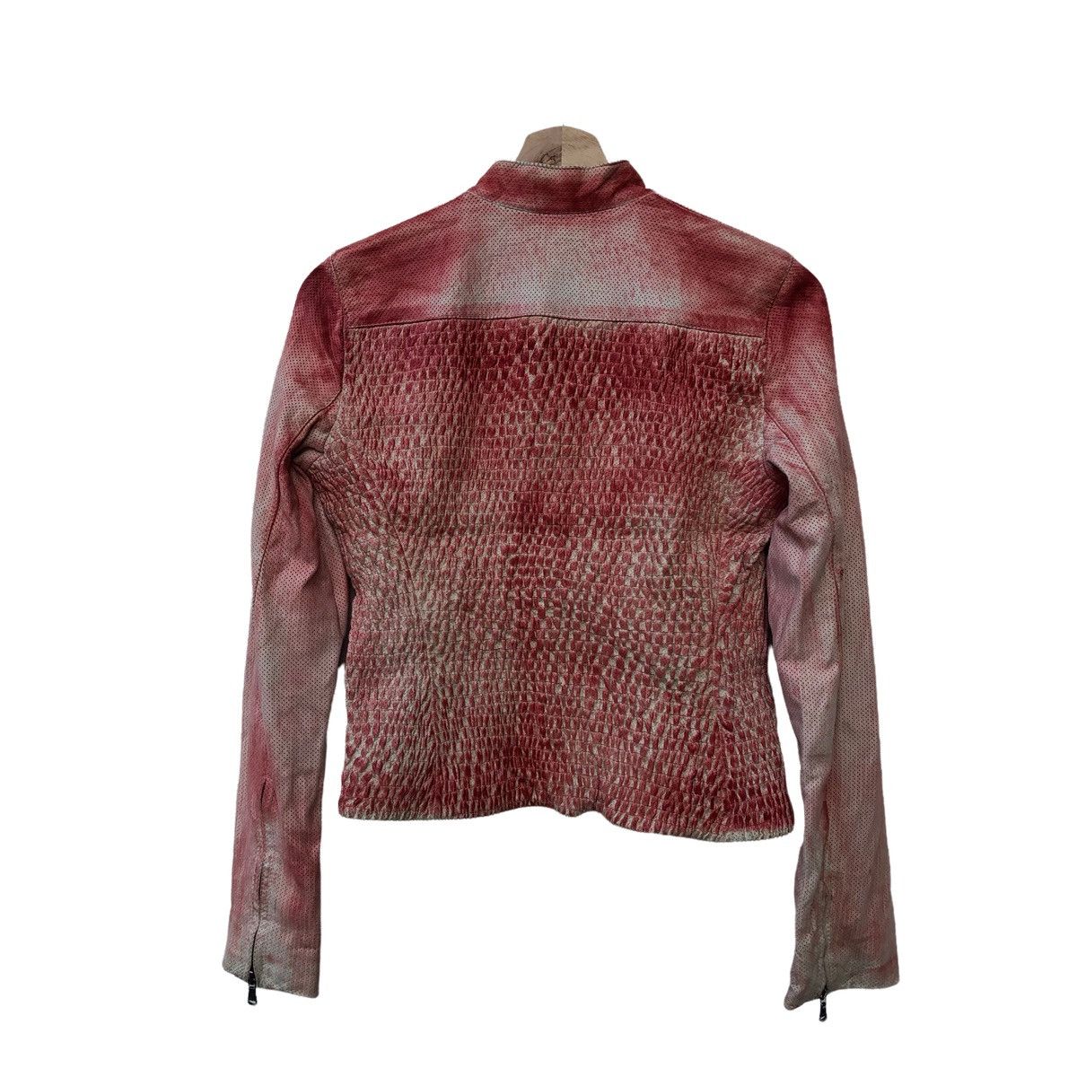 DKNY 🔥DKNY BY DONNA KARAN LEATHER JACKET Size M / US 6-8 / IT 42-44 - 2 Thumbnail