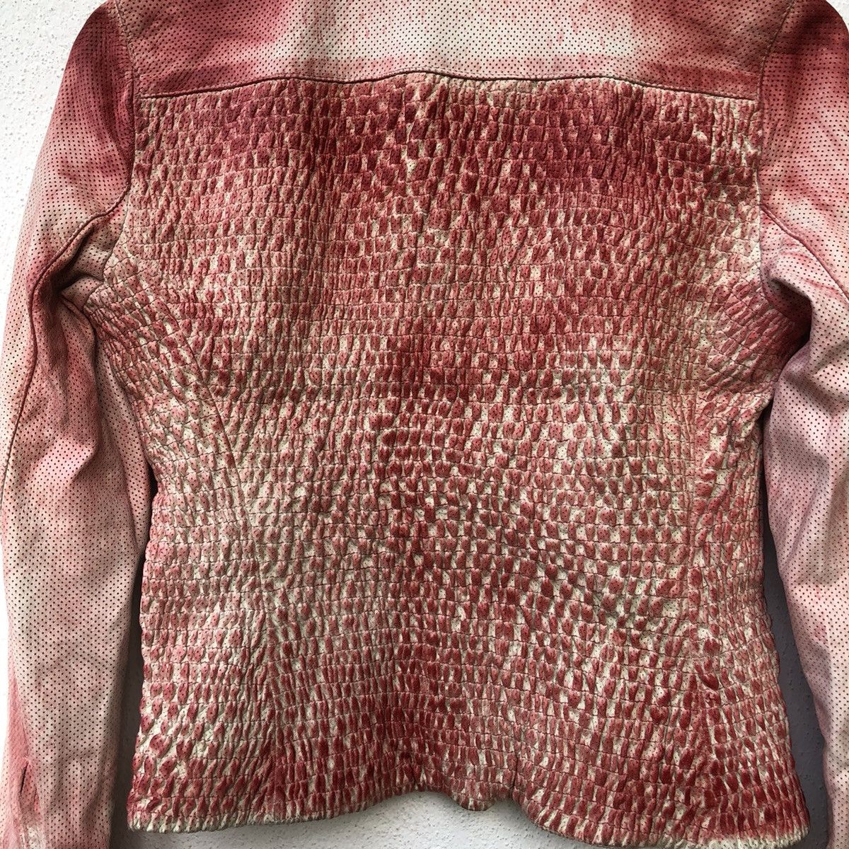 DKNY 🔥DKNY BY DONNA KARAN LEATHER JACKET Size M / US 6-8 / IT 42-44 - 8 Thumbnail