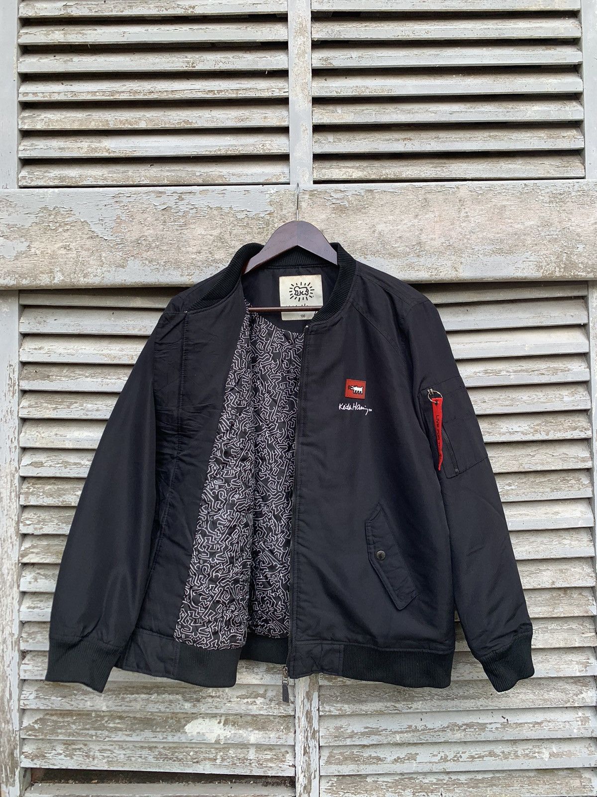 Keith Haring KEITH HEARING BOMBER JACKET Size US L / EU 52-54 / 3 - 9 Thumbnail