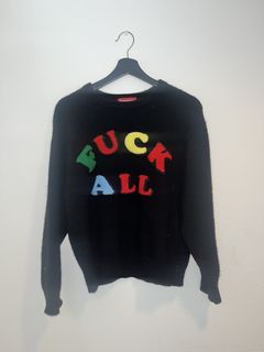 Supreme Fuck Sweater | Grailed