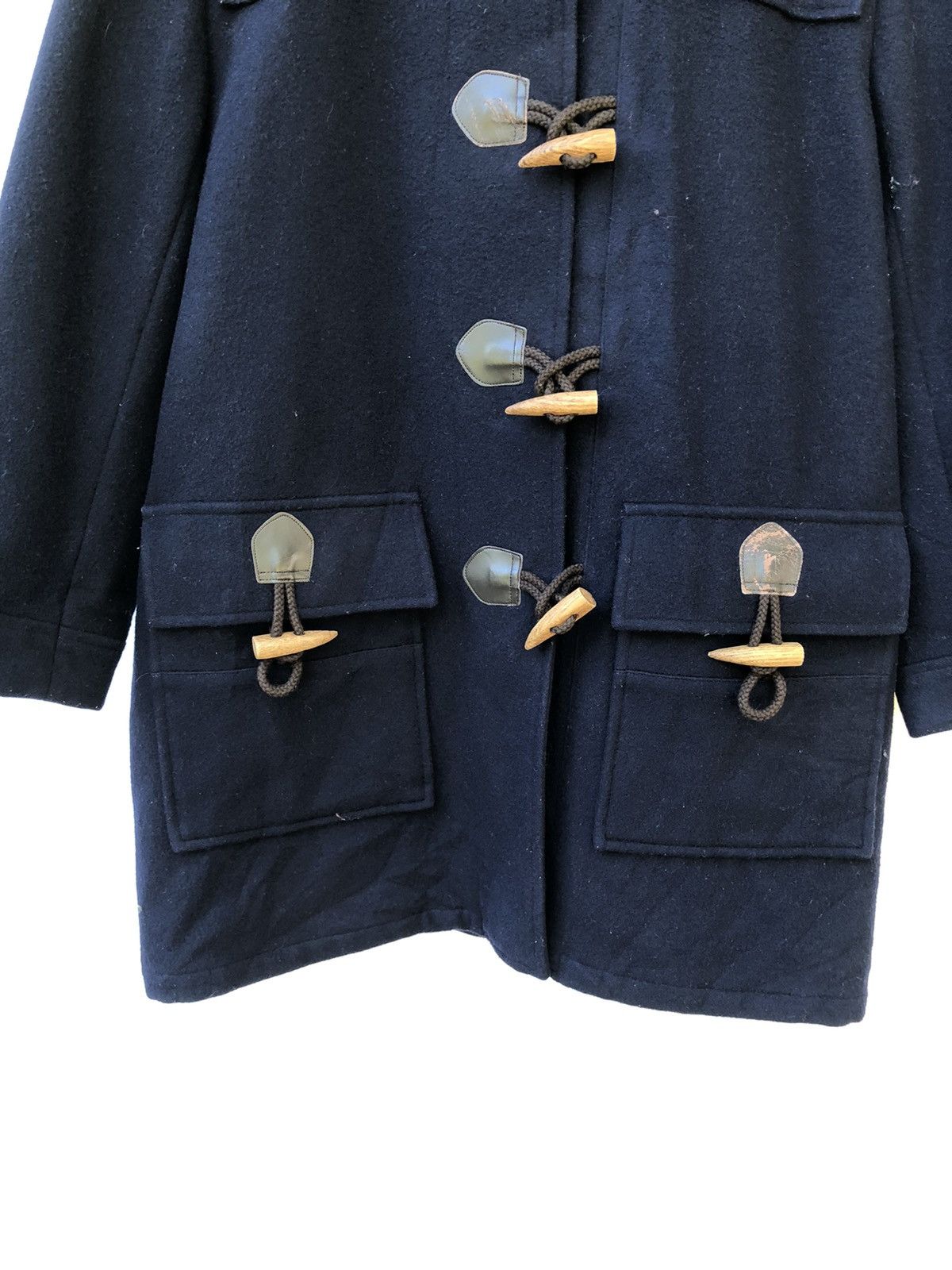 Hiroko Koshino Homme Japanese Brand Hiroko Korshino Duffle Coat Jacket Size US L / EU 52-54 / 3 - 5 Thumbnail