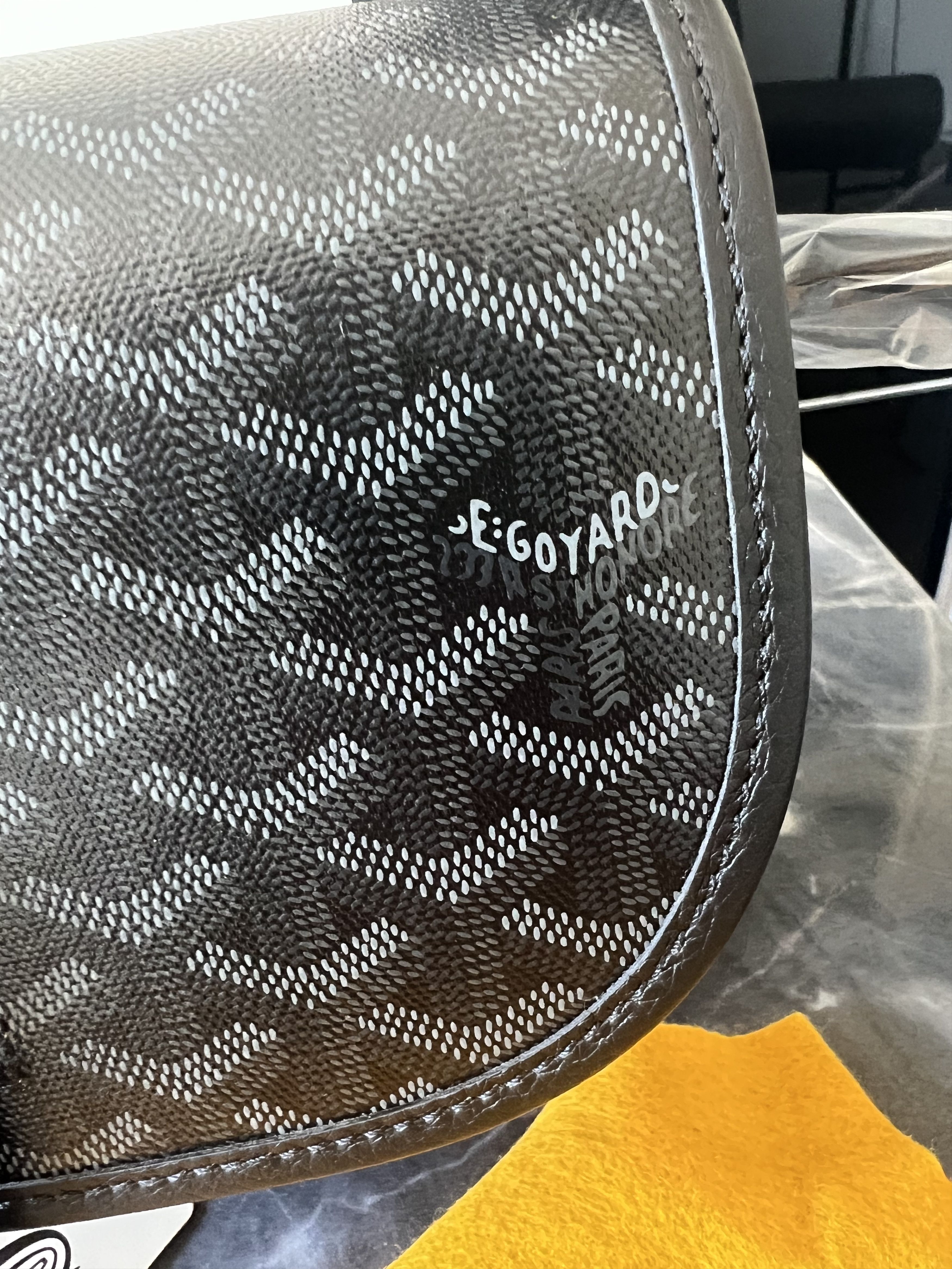 Goyard Ultra Rare Goyard Belvedere PM Bag Jet Black Limited Edition Size ONE SIZE - 6 Thumbnail