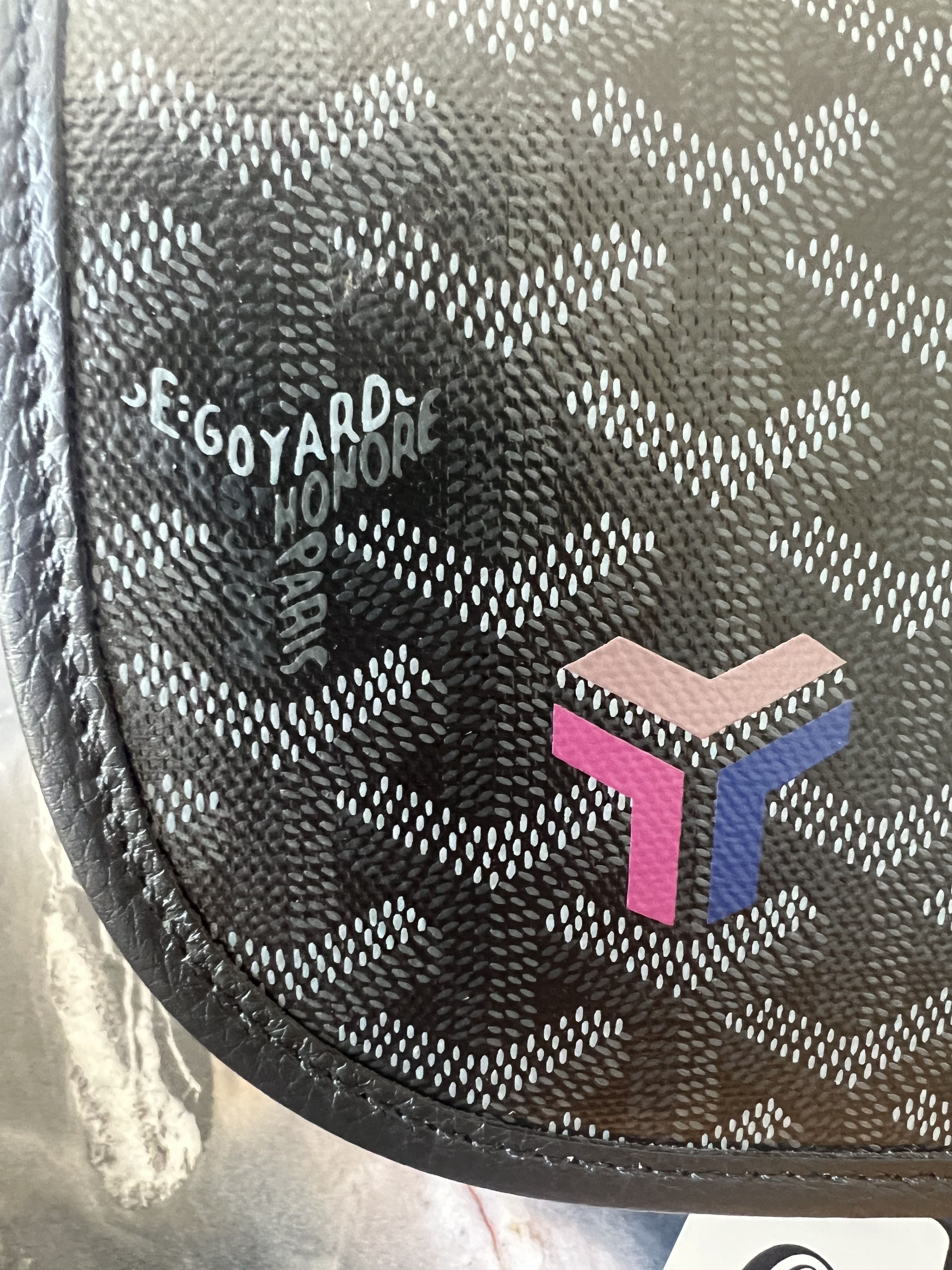 Goyard Ultra Rare Goyard Belvedere PM Bag Jet Black Limited Edition Size ONE SIZE - 5 Thumbnail