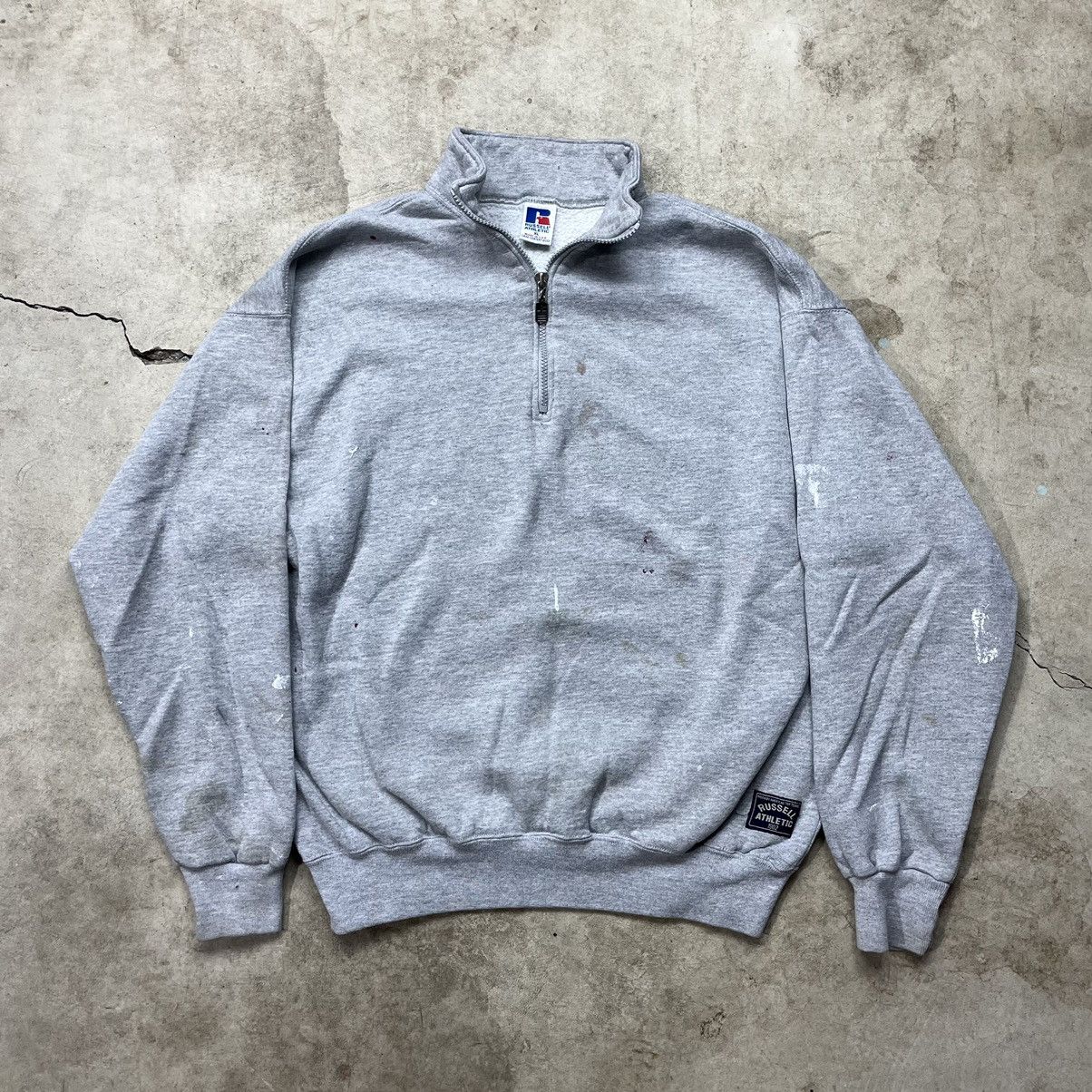 Russell Athletic Vintage Half Zip | Grailed