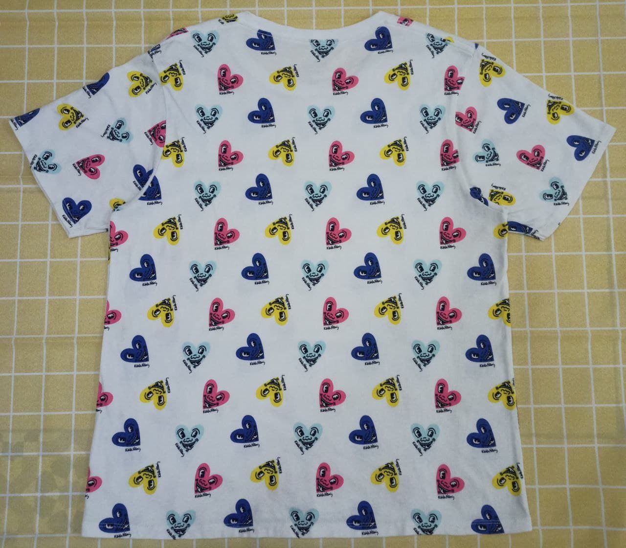 Designer × Keith Haring × Uniqlo Keith Haring SPRZ NY Smile Love Graphic Pop Art T Size US XL / EU 56 / 4 - 2 Thumbnail