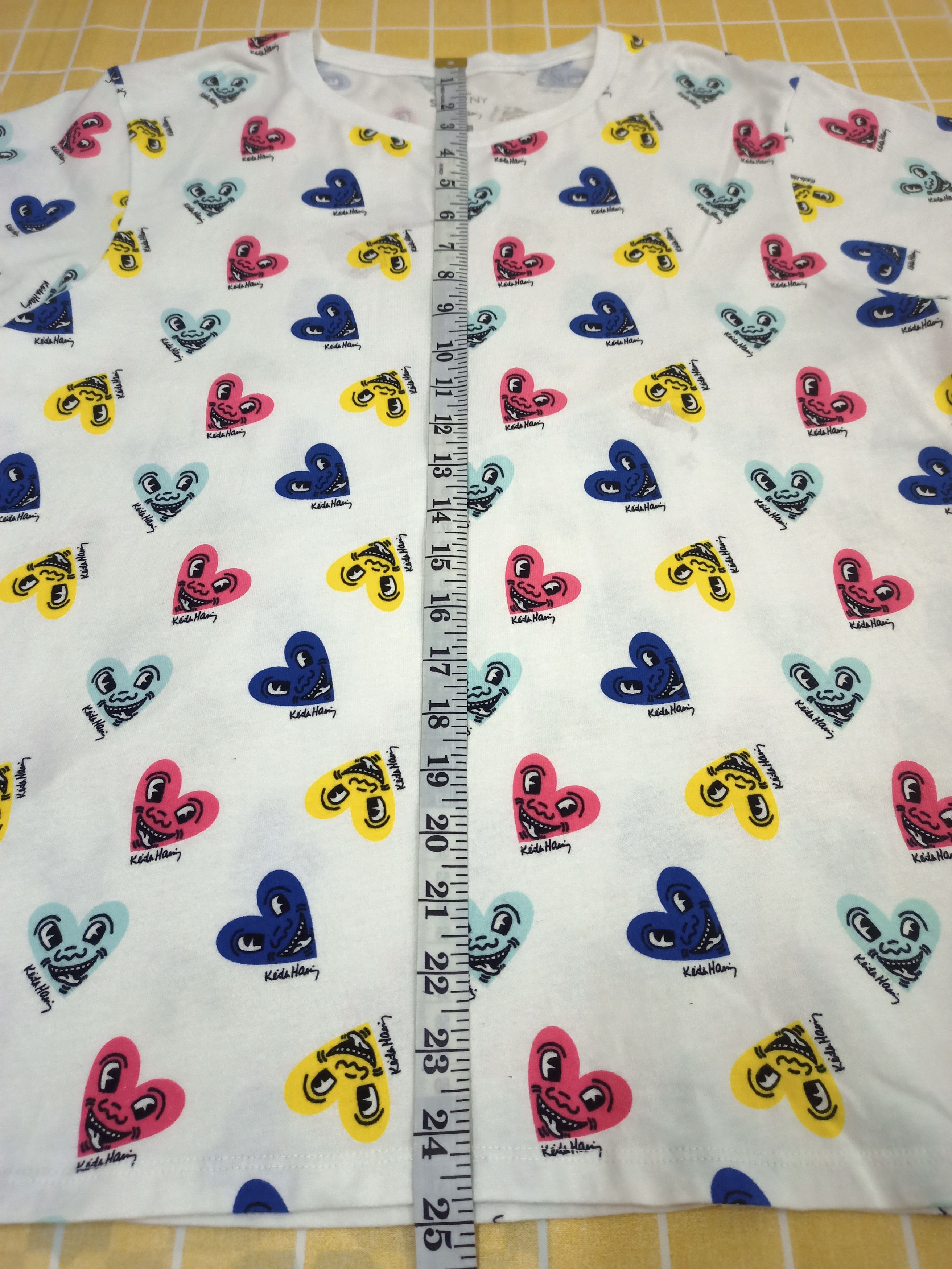 Designer × Keith Haring × Uniqlo Keith Haring SPRZ NY Smile Love Graphic Pop Art T Size US XL / EU 56 / 4 - 4 Thumbnail