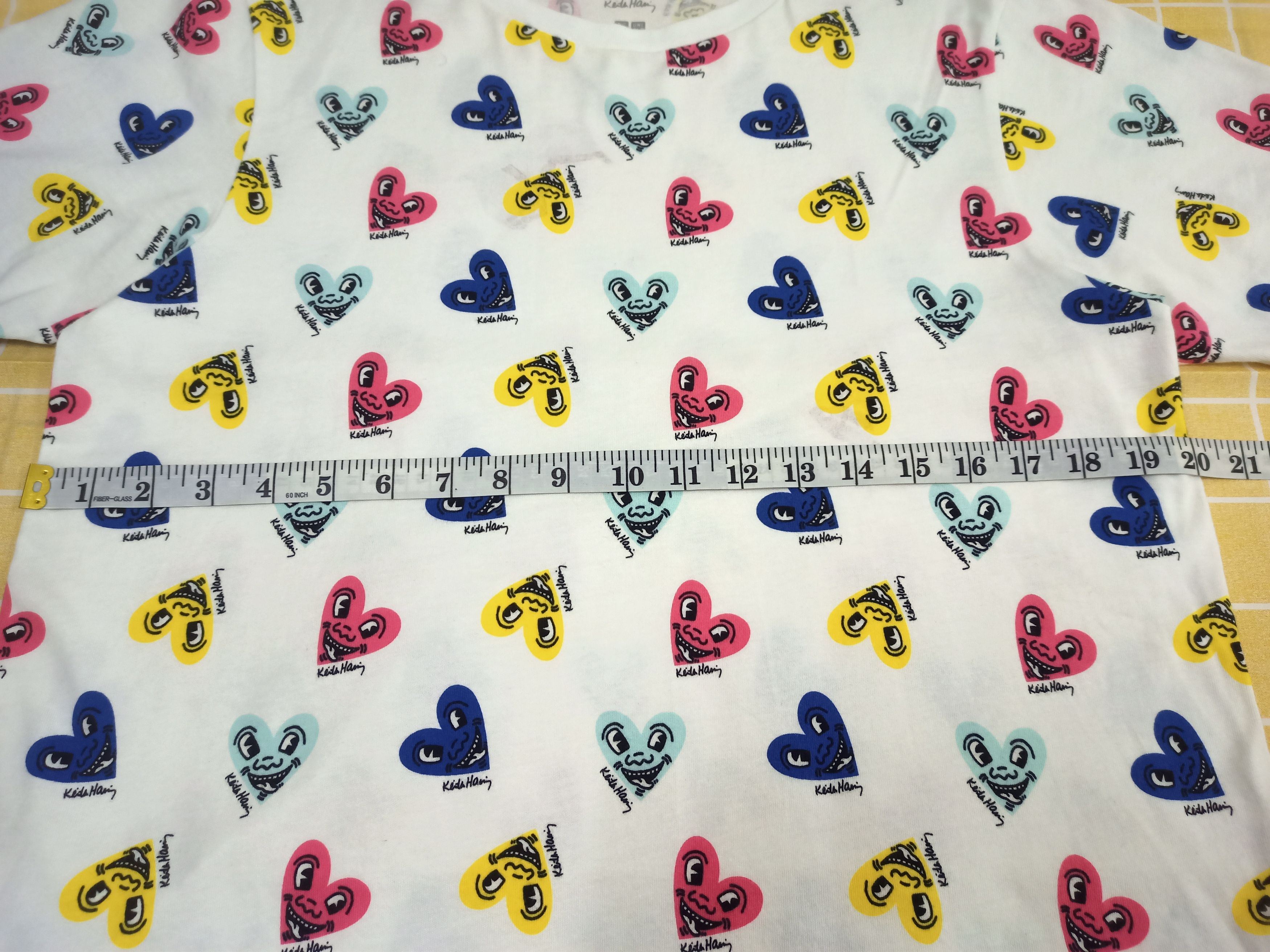 Designer × Keith Haring × Uniqlo Keith Haring SPRZ NY Smile Love Graphic Pop Art T Size US XL / EU 56 / 4 - 5 Thumbnail