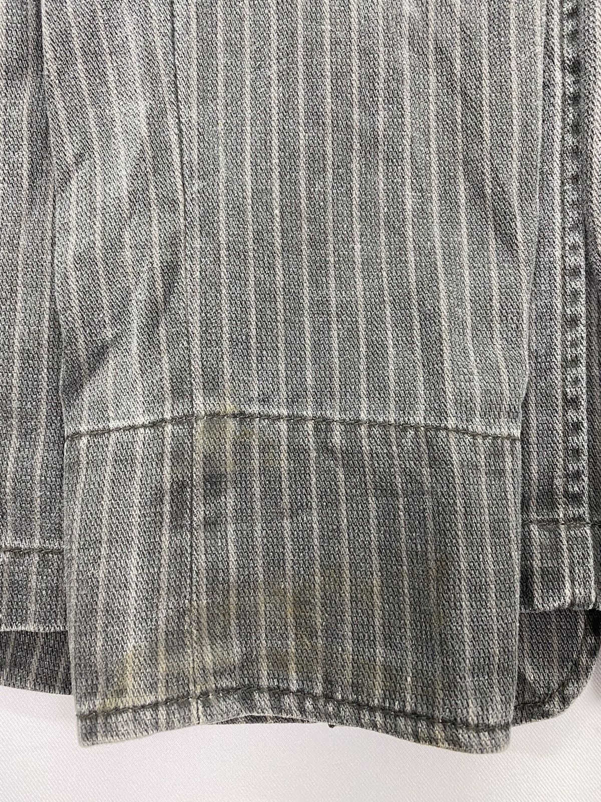 Japanese Brand Open Dich Union Made Stripes Chore Jacket Size US M / EU 48-50 / 2 - 11 Thumbnail