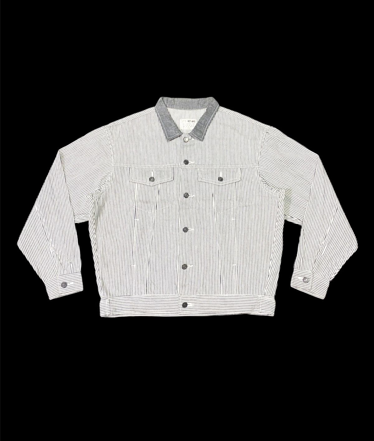 Vintage Hot-And Japanese Brand Hickory Denim Jacket