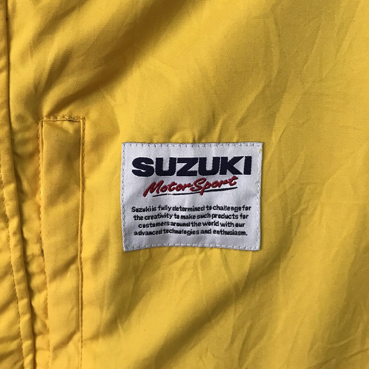Japanese Brand 💥Steals💥Nice Embroidered SUZUKI MotorSports Jacket Size US M / EU 48-50 / 2 - 8 Thumbnail