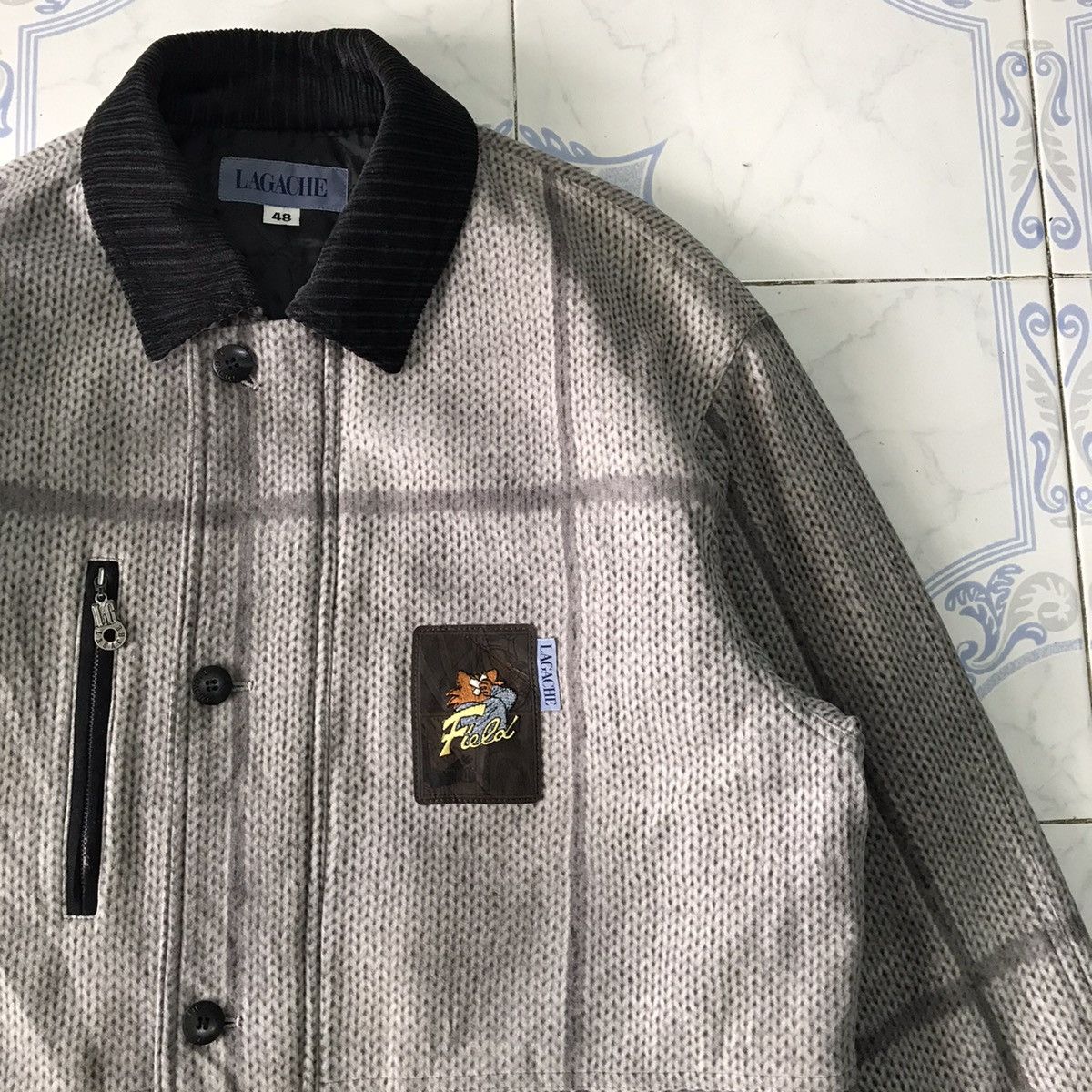 Japanese Brand Lagache Jacket Nice Art Size US M / EU 48-50 / 2 - 5 Thumbnail