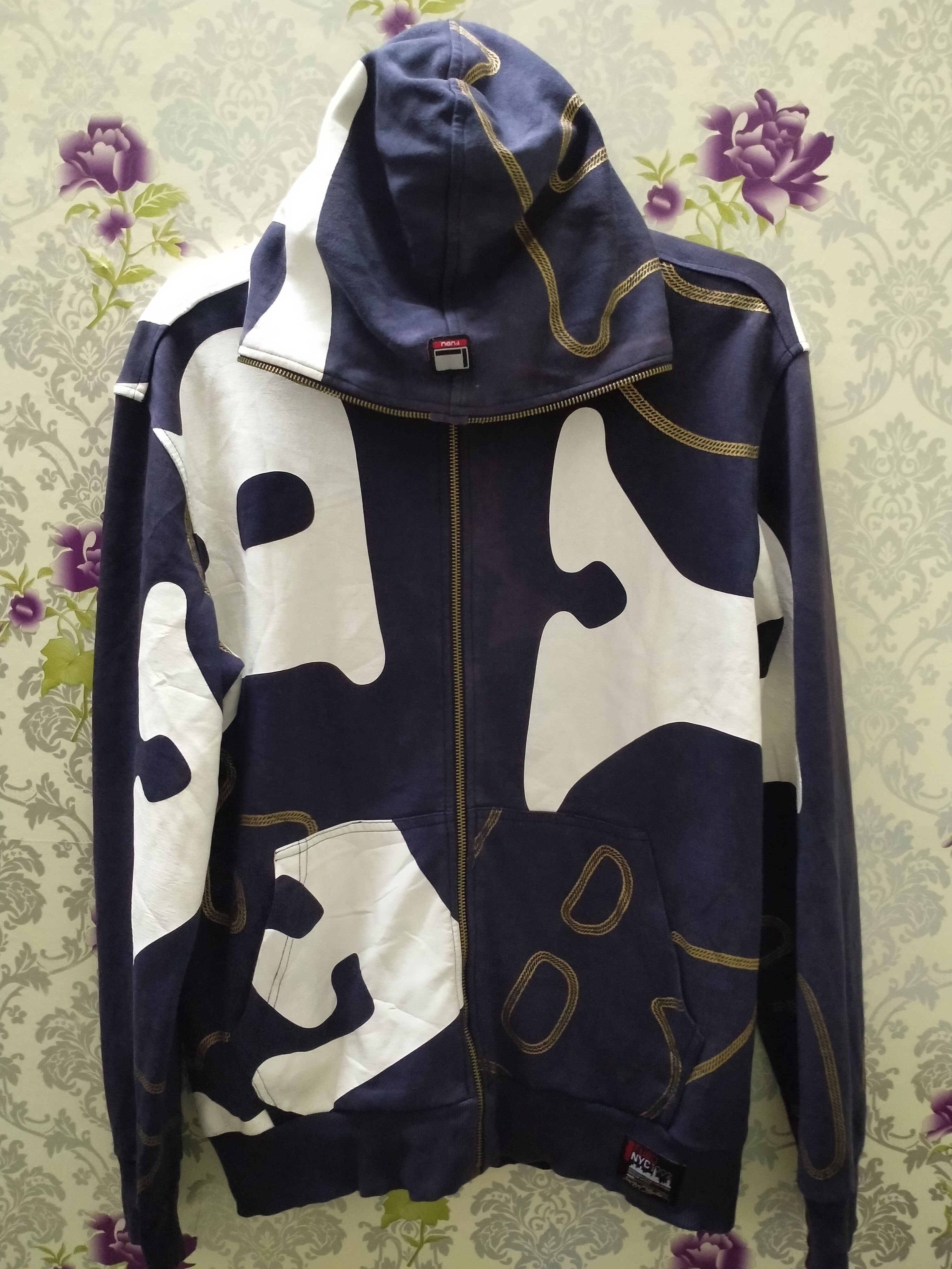 Fubu FUBU SWEATER ZIP HOODIE MULTI POCKET Size US M / EU 48-50 / 2 - 1 Thumbnail