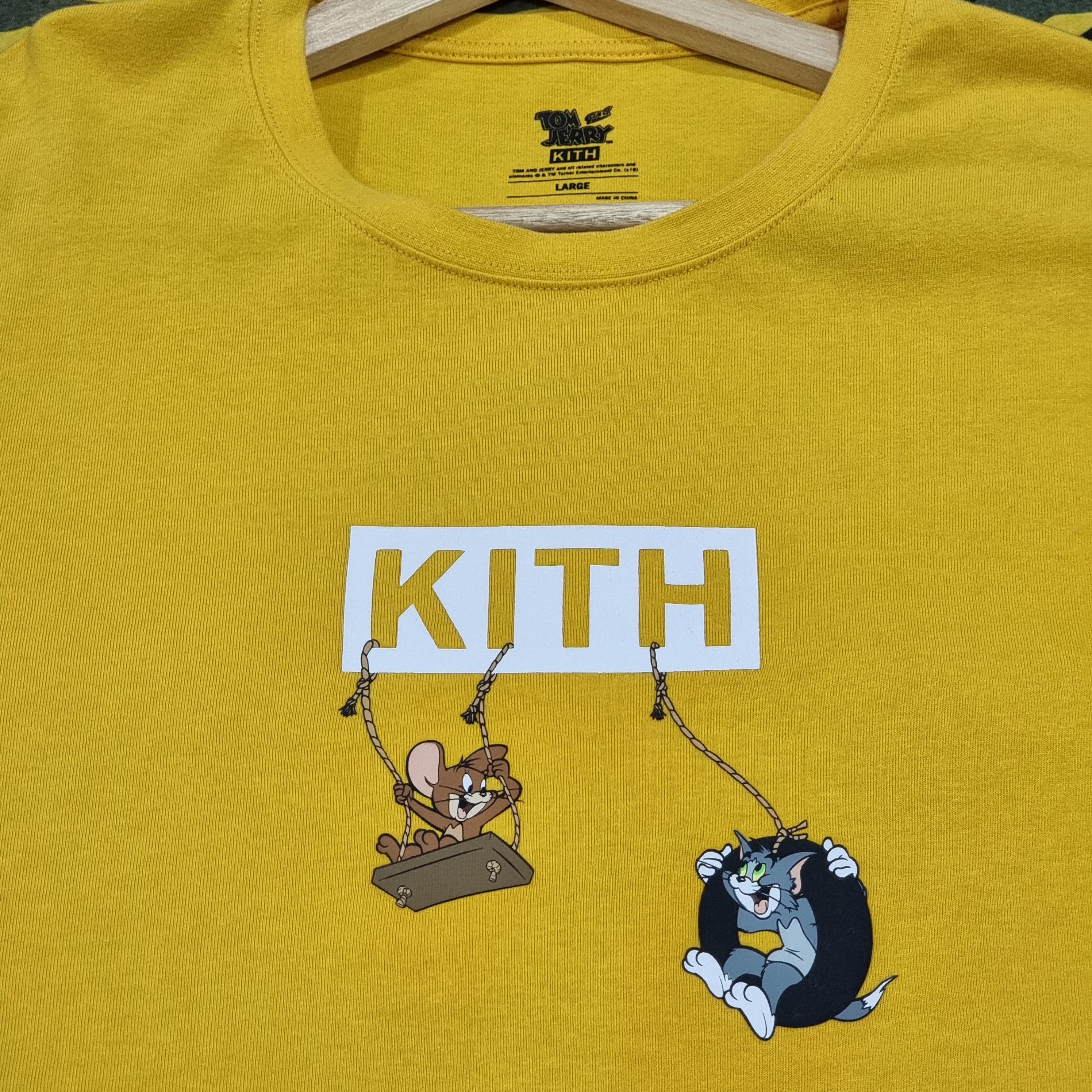 Kith Tom and jerry X kith yellow sweatshirt Size US M / EU 48-50 / 2 - 5 Thumbnail