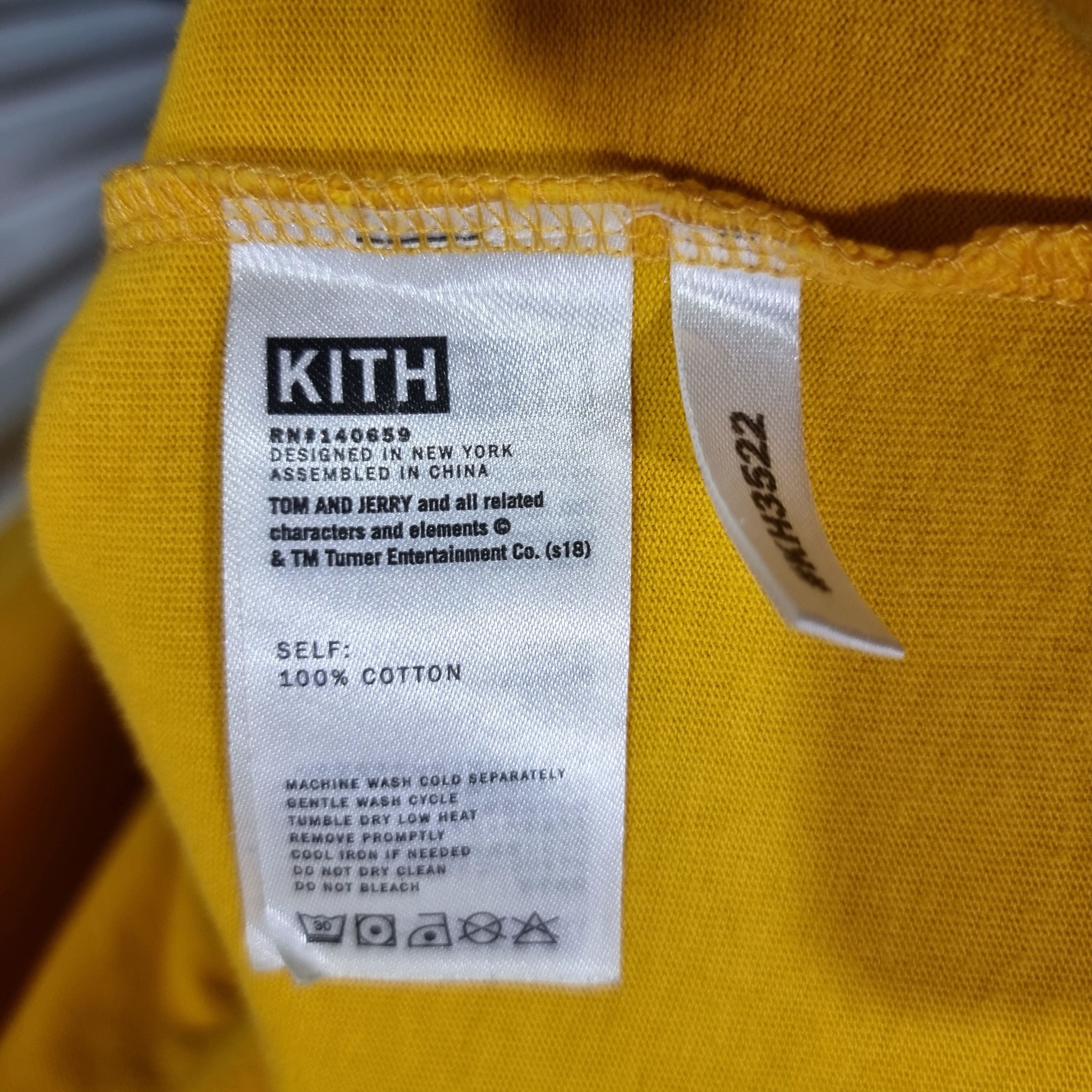 Kith Tom and jerry X kith yellow sweatshirt Size US M / EU 48-50 / 2 - 3 Thumbnail