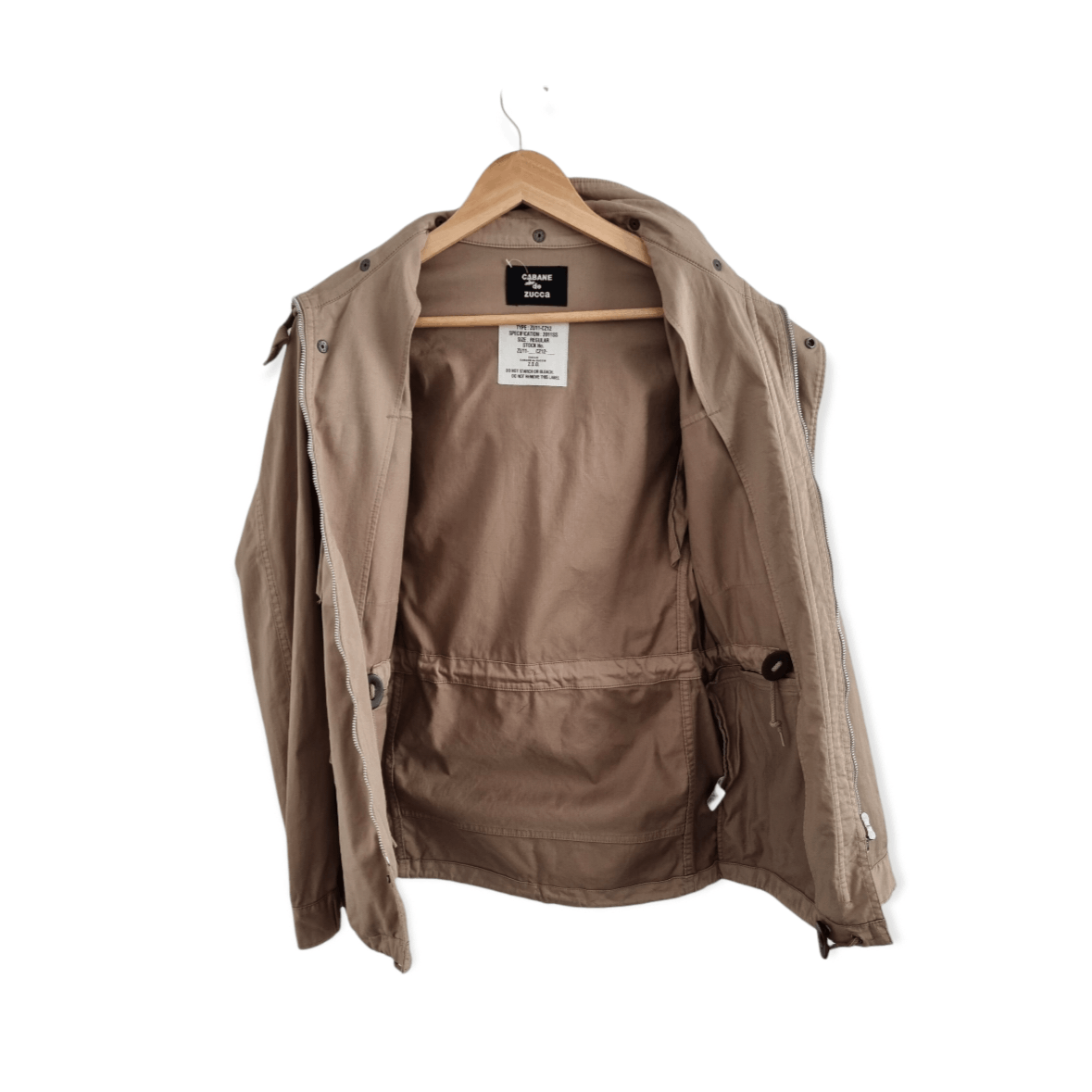 CABANE de ZUCCa ARCHIVE Cabane de Zucca M-65 Field Military jacket Utility Size US S / EU 44-46 / 1 - 8 Thumbnail