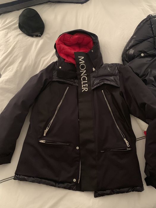 Moncler Moncler x KITH Parrachee Long Down Jacket Navy | Grailed