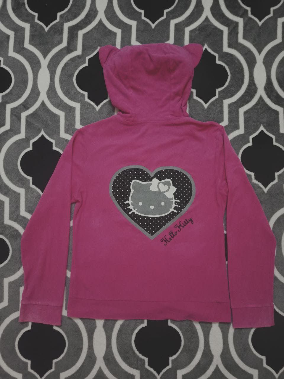 Cartoon Network × Disney × Japanese Brand Pinky Hello Kitty Hoodie Size M / US 6-8 / IT 42-44 - 2 Thumbnail