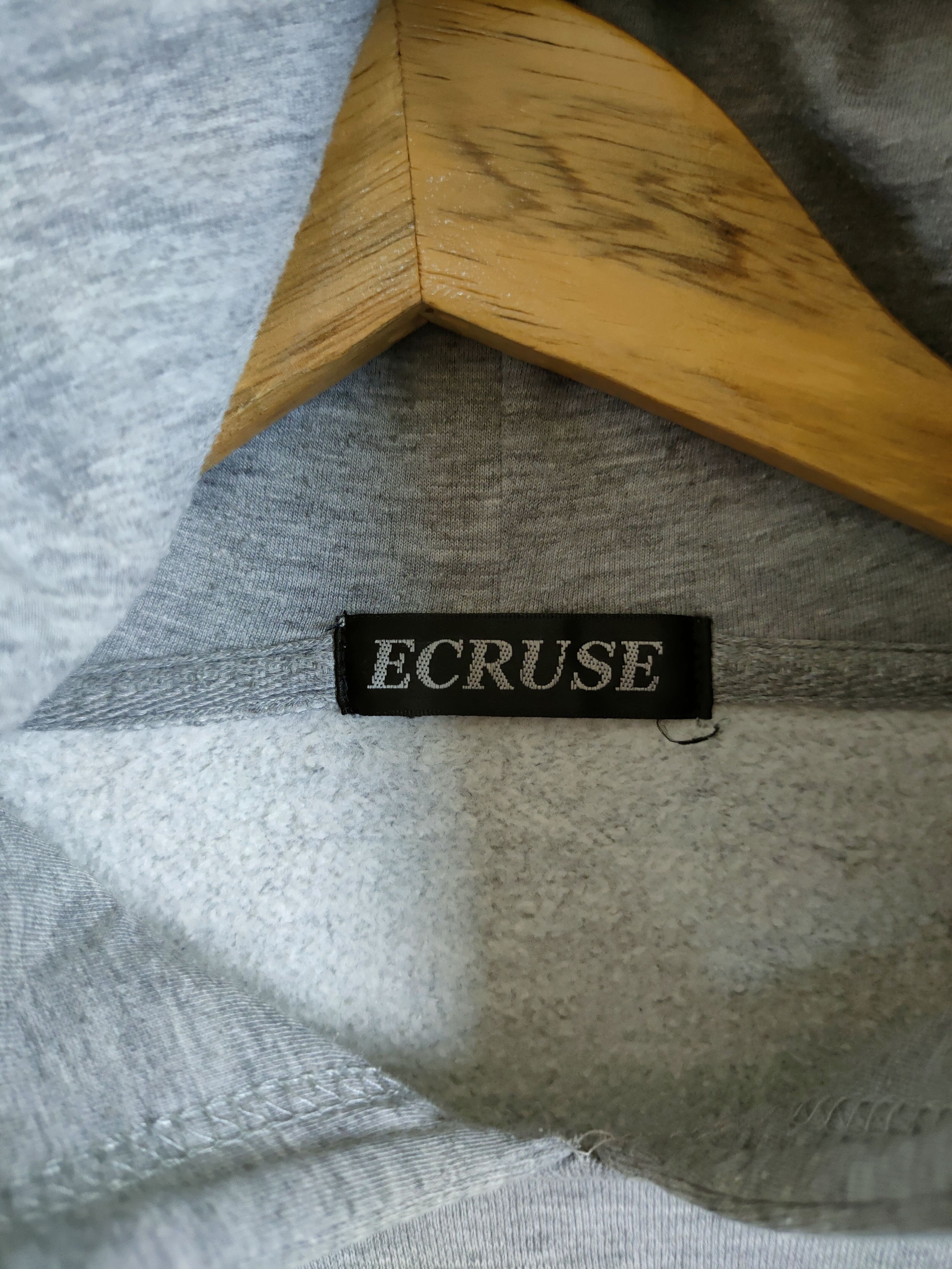 Japanese Brand Ecruse japan skull punk hoodie sweatshirt #46-784 Size M / US 6-8 / IT 42-44 - 5 Thumbnail