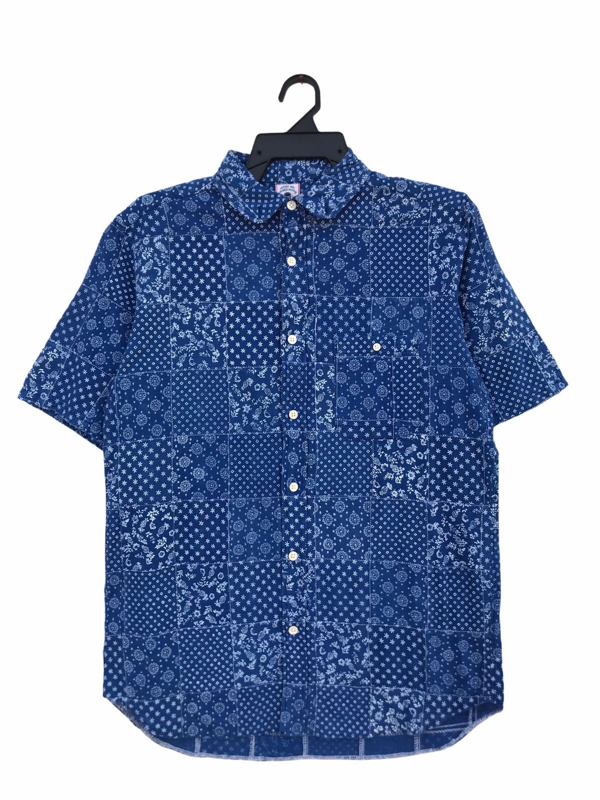 Designer Uptight Mix Visvim Inspired Paisley Patchwork Shirt Size US M / EU 48-50 / 2 - 1 Thumbnail