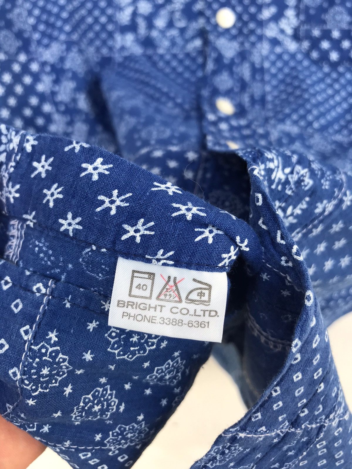 Designer Uptight Mix Visvim Inspired Paisley Patchwork Shirt Size US M / EU 48-50 / 2 - 3 Thumbnail