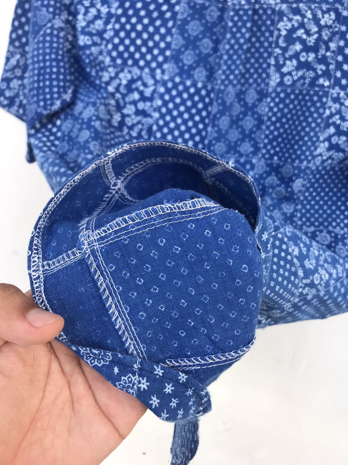 Designer Uptight Mix Visvim Inspired Paisley Patchwork Shirt Size US M / EU 48-50 / 2 - 5 Thumbnail