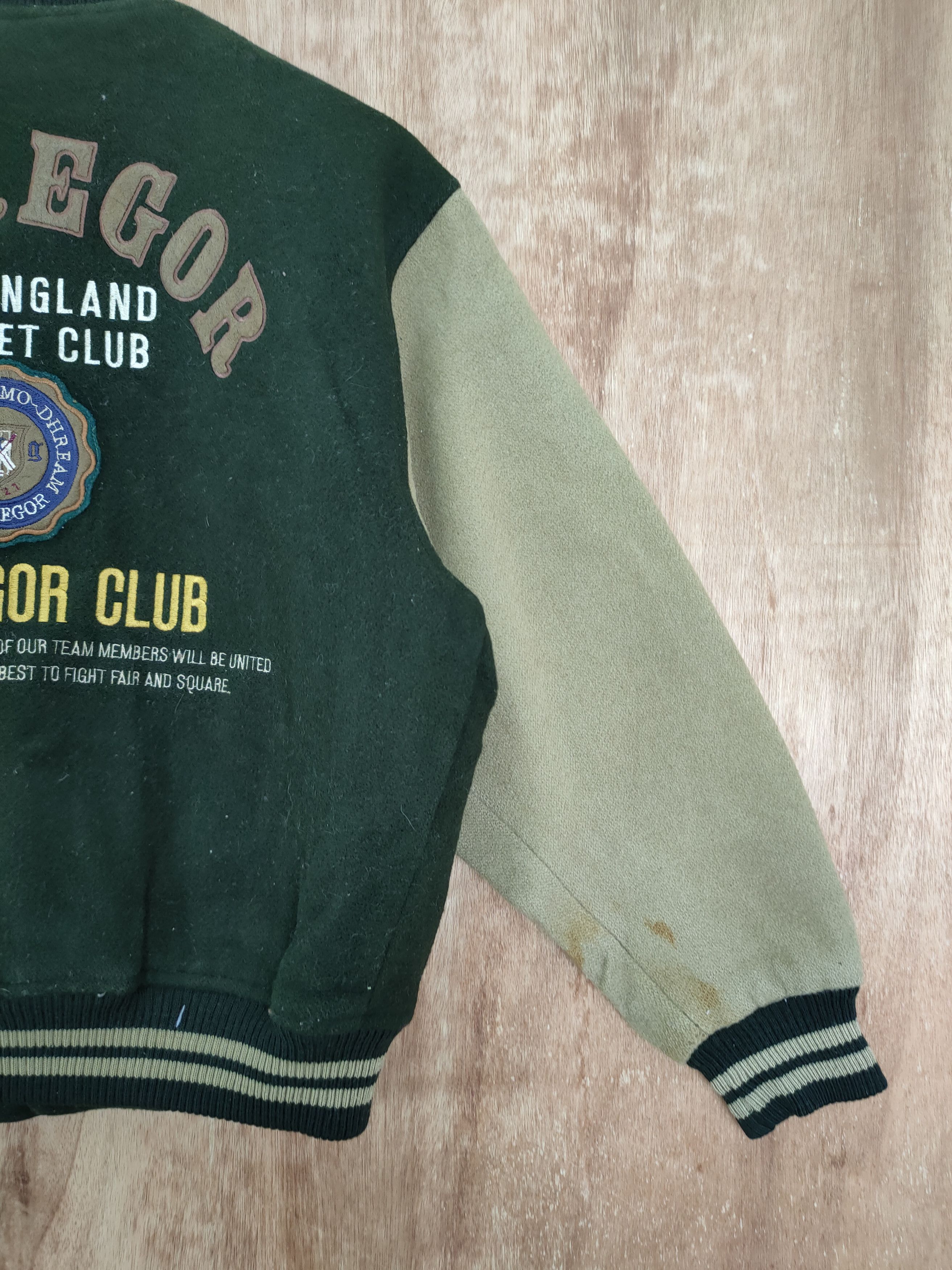 McGregor DL Mc Gregor cricket club vintage wool varsity jacket #4216 Size US S / EU 44-46 / 1 - 3 Thumbnail