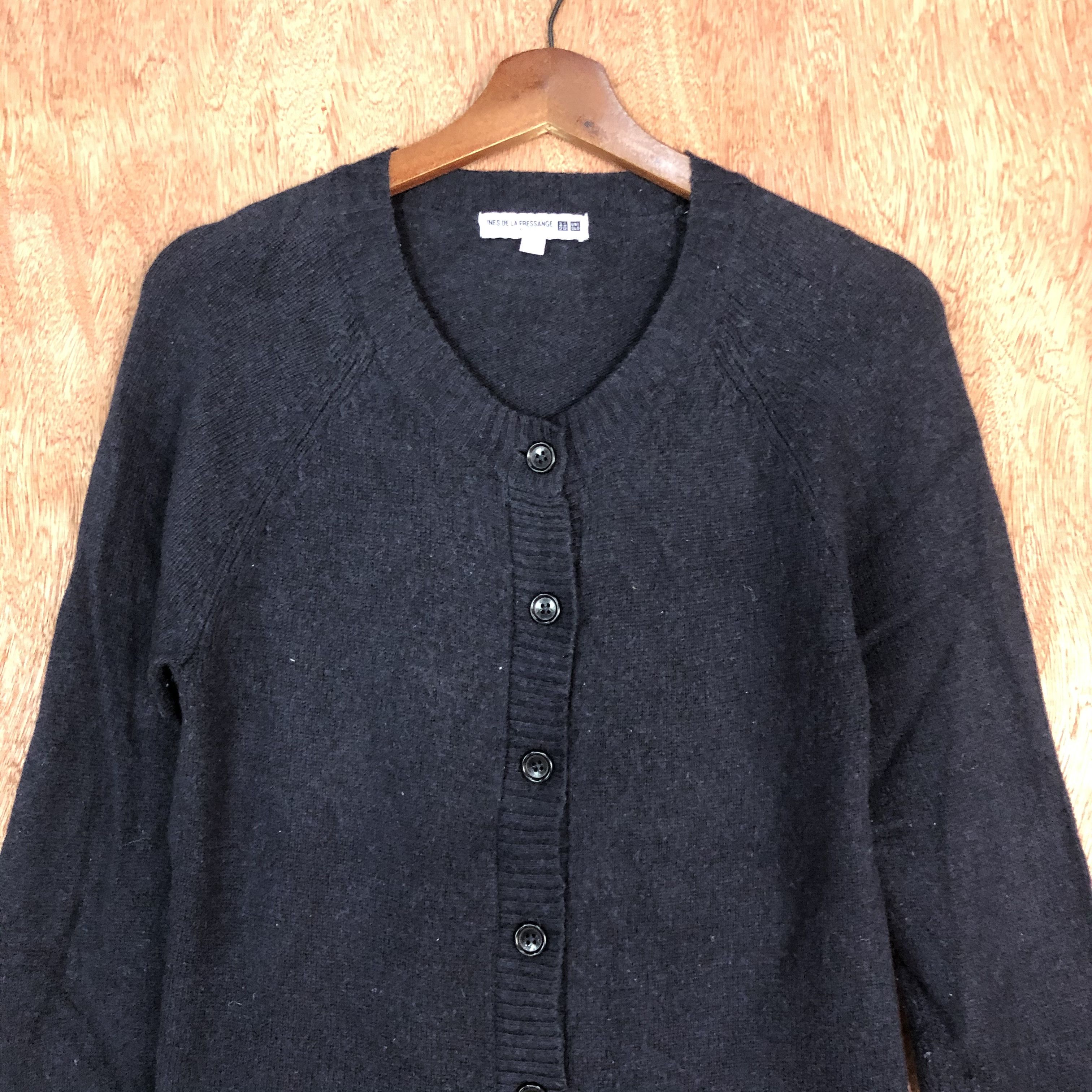 Uniqlo Uniqlo X Ines De La Frassanges Black Cardigan #c495DL Size US L / EU 52-54 / 3 - 2 Thumbnail