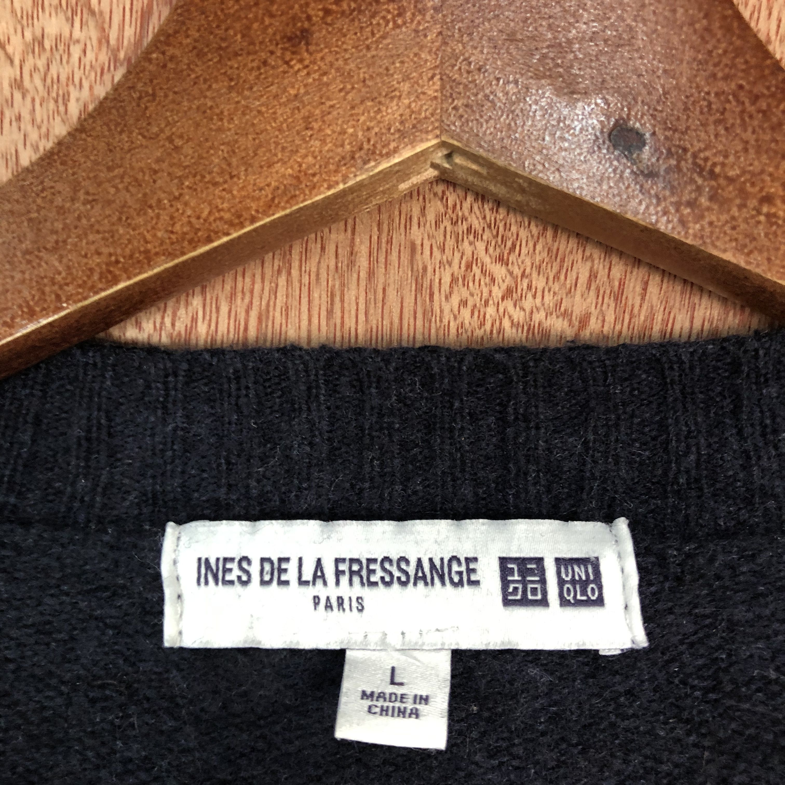 Uniqlo Uniqlo X Ines De La Frassanges Black Cardigan #c495DL Size US L / EU 52-54 / 3 - 8 Thumbnail