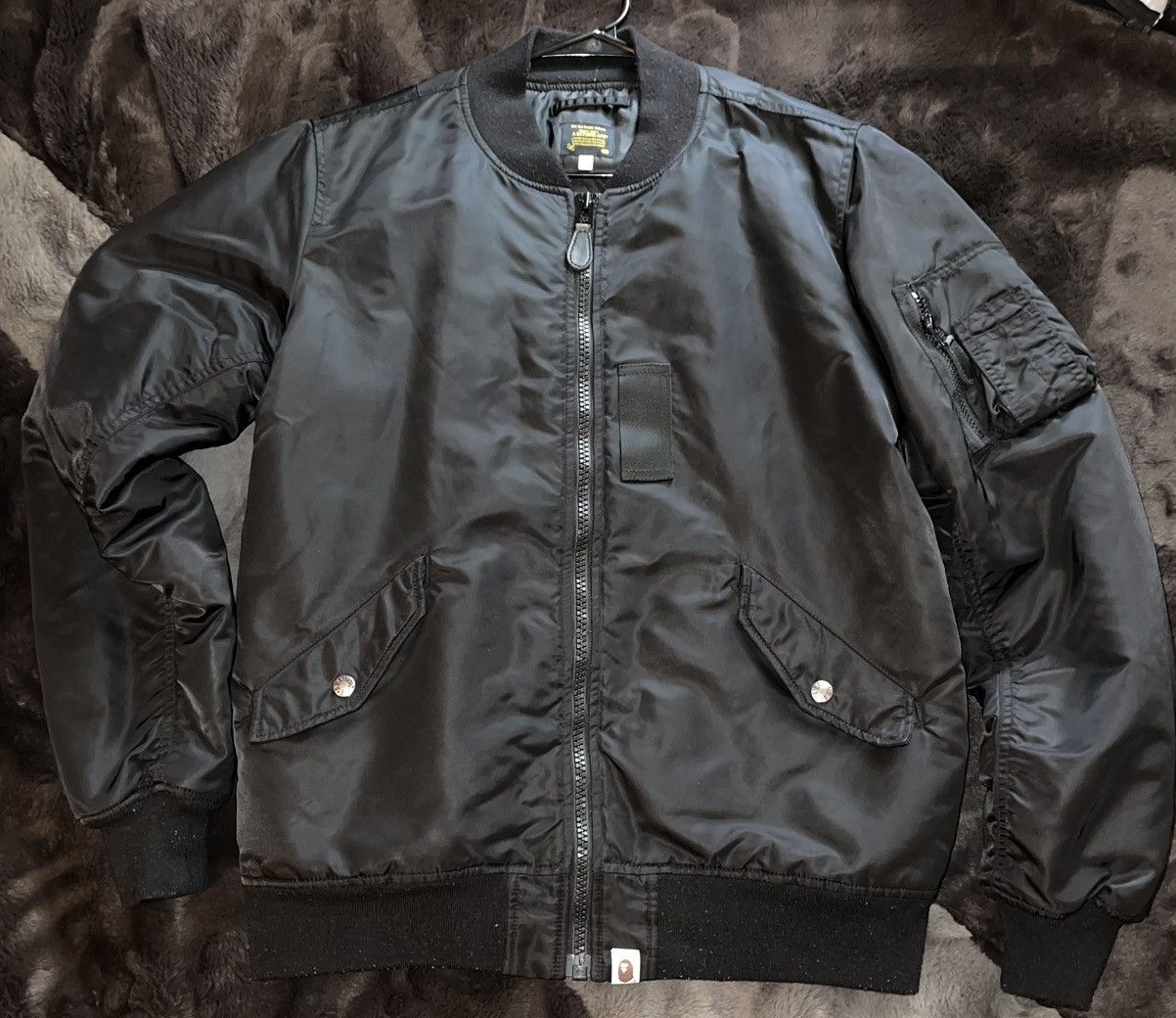 Bape Bape MA-1 jacket Size US M / EU 48-50 / 2 - 1 Thumbnail