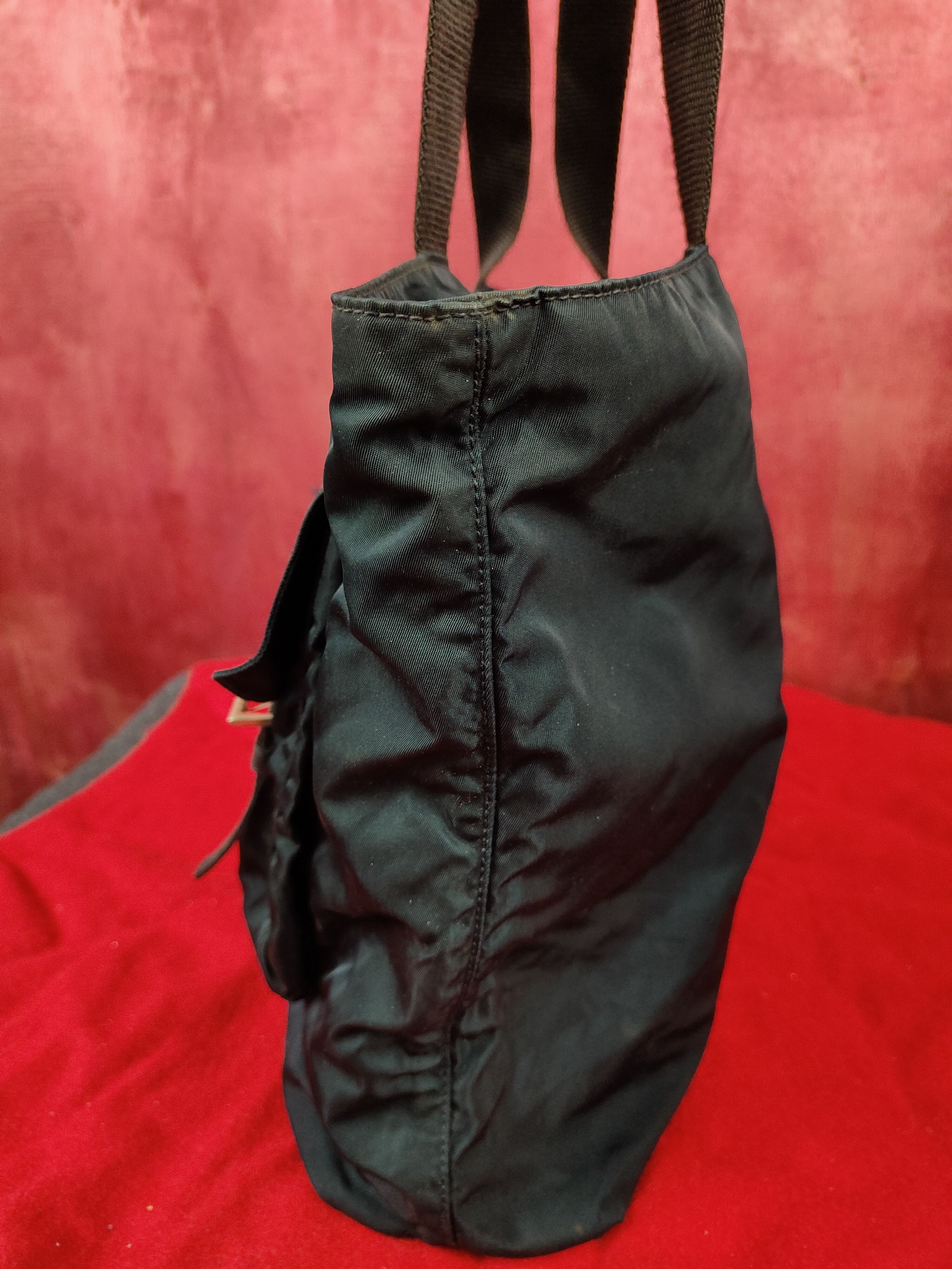 Prada Prada Tote shoulder Bag double pocket #SB013 Size ONE SIZE - 10 Thumbnail
