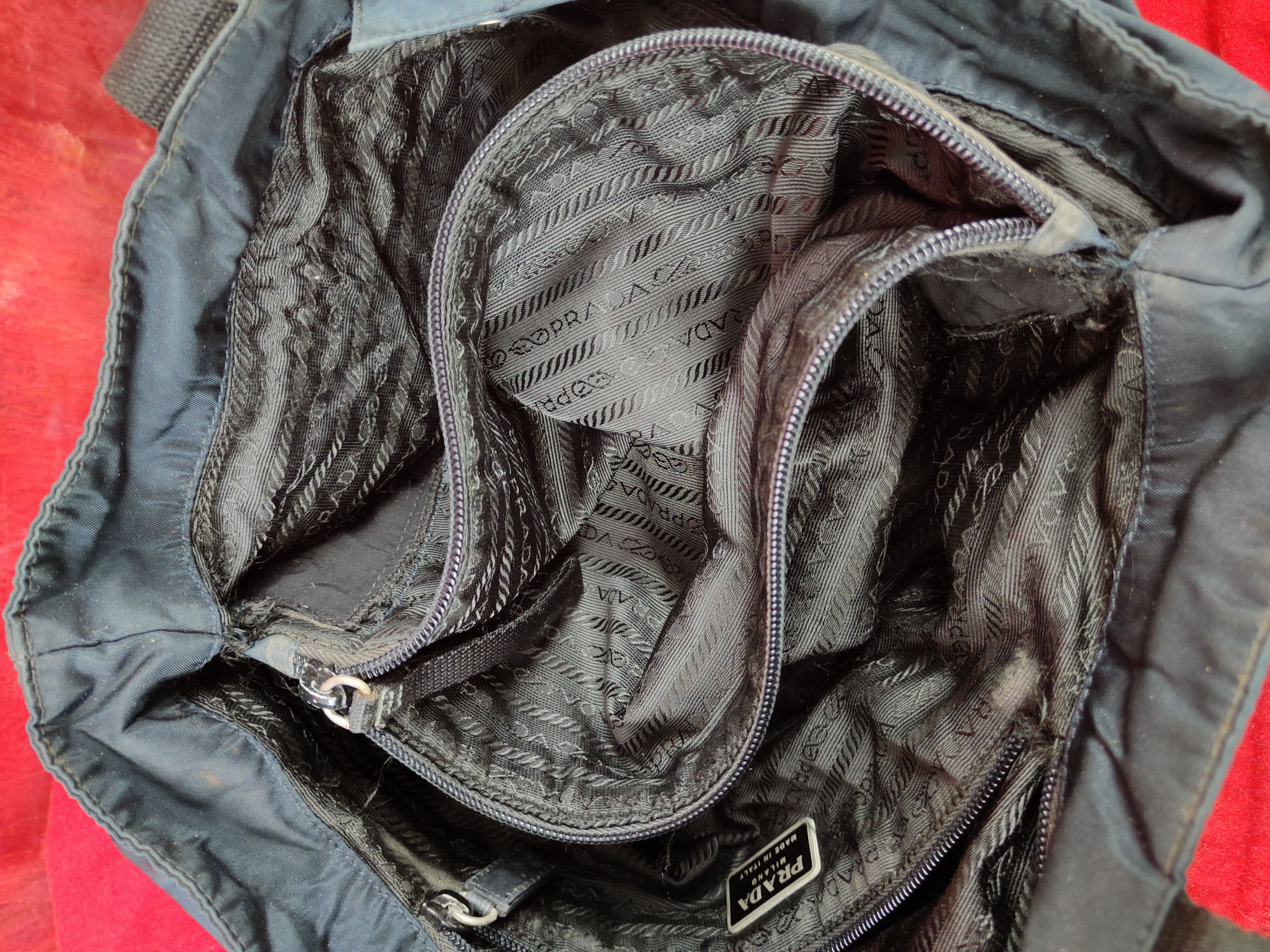 Prada Prada Tote shoulder Bag double pocket #SB013 Size ONE SIZE - 13 Thumbnail