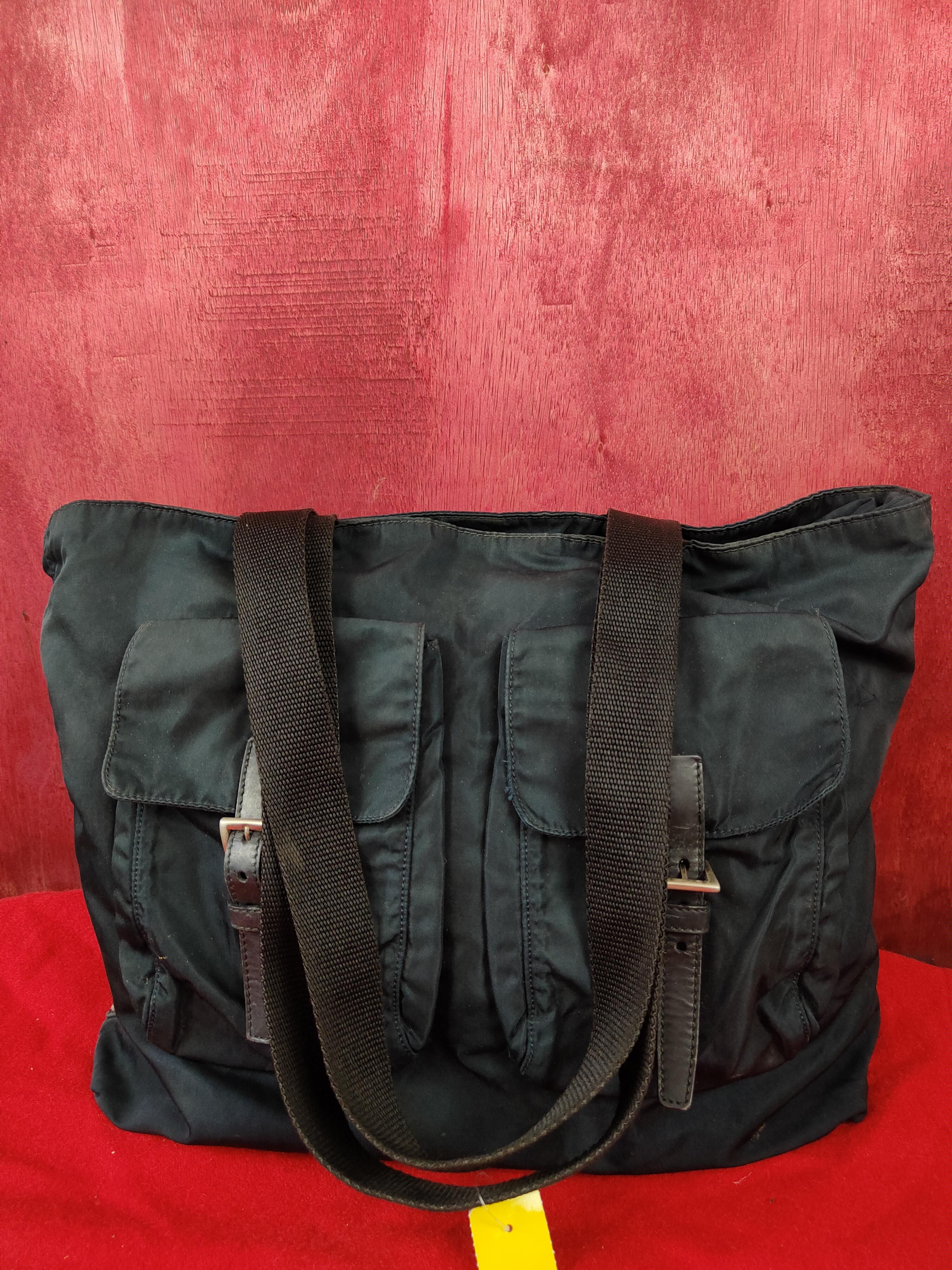 Prada Prada Tote shoulder Bag double pocket #SB013 Size ONE SIZE - 1 Thumbnail