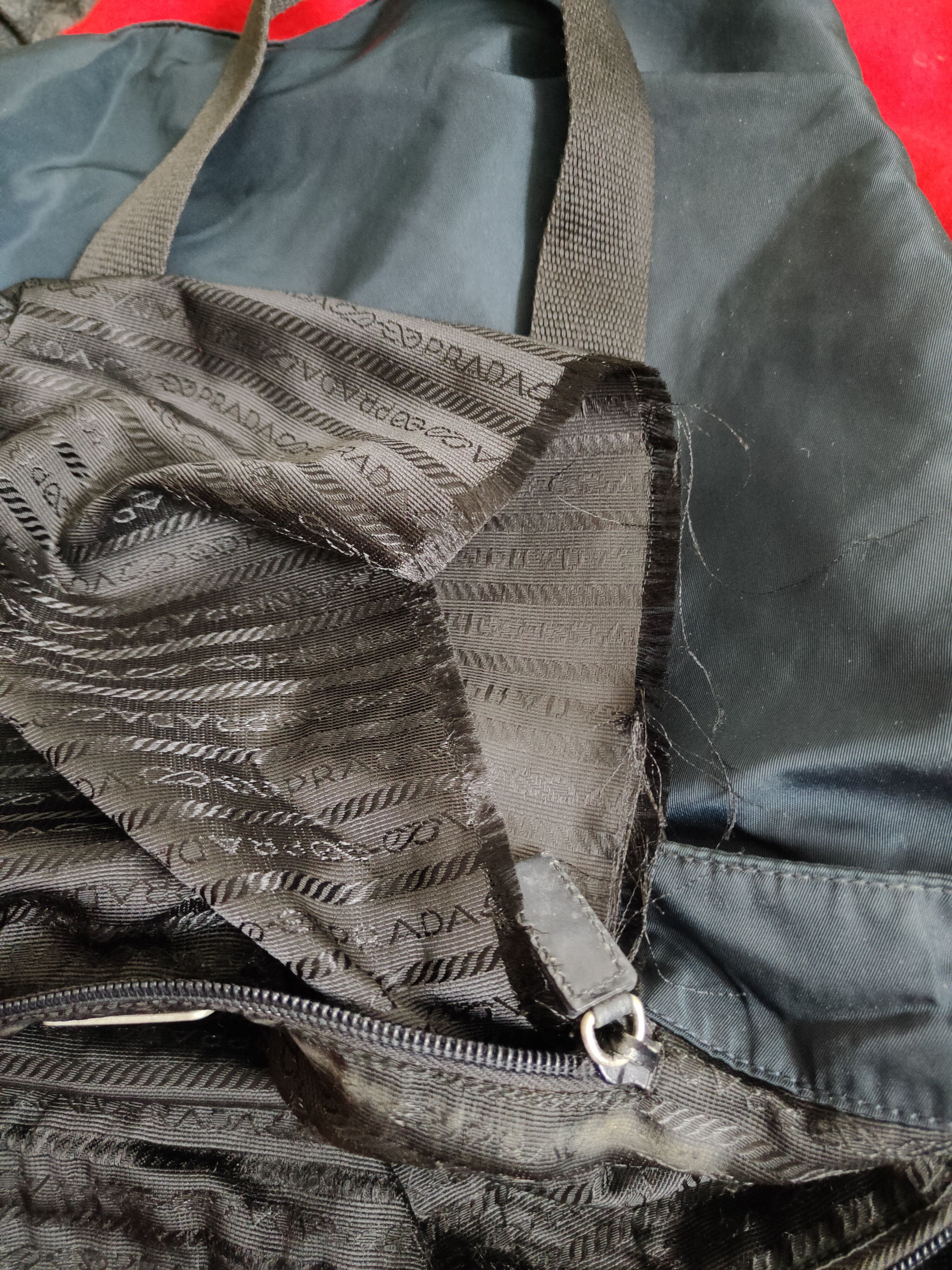 Prada Prada Tote shoulder Bag double pocket #SB013 Size ONE SIZE - 17 Thumbnail