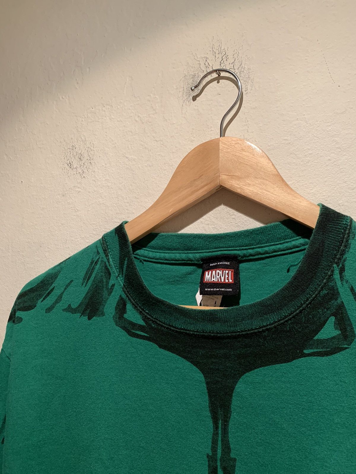 Mad Engine × Marvel Comics × Vintage *RARE* Vintage Marvel Mad Engine Incredible Hulk AOP Shirt L Size US L / EU 52-54 / 3 - 3 Thumbnail