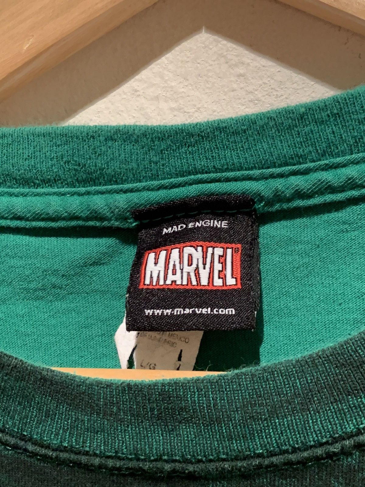 Mad Engine × Marvel Comics × Vintage *RARE* Vintage Marvel Mad Engine Incredible Hulk AOP Shirt L Size US L / EU 52-54 / 3 - 5 Thumbnail