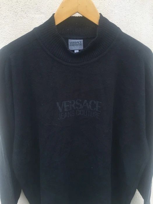Versace Jeans Couture Versace Sweatshirt Versace Jeans Couture Fleece TurtleNeck Size US M / EU 48-50 / 2 - 1 Thumbnail