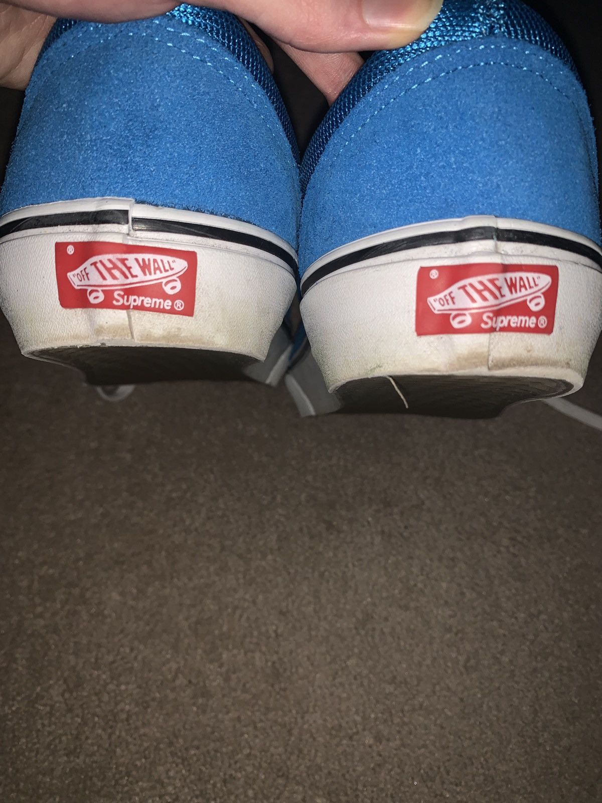 Supreme × Vans Supreme Vans Blue Old Skool Shoes SS 11 Size US 10 / EU 43 - 4 Thumbnail