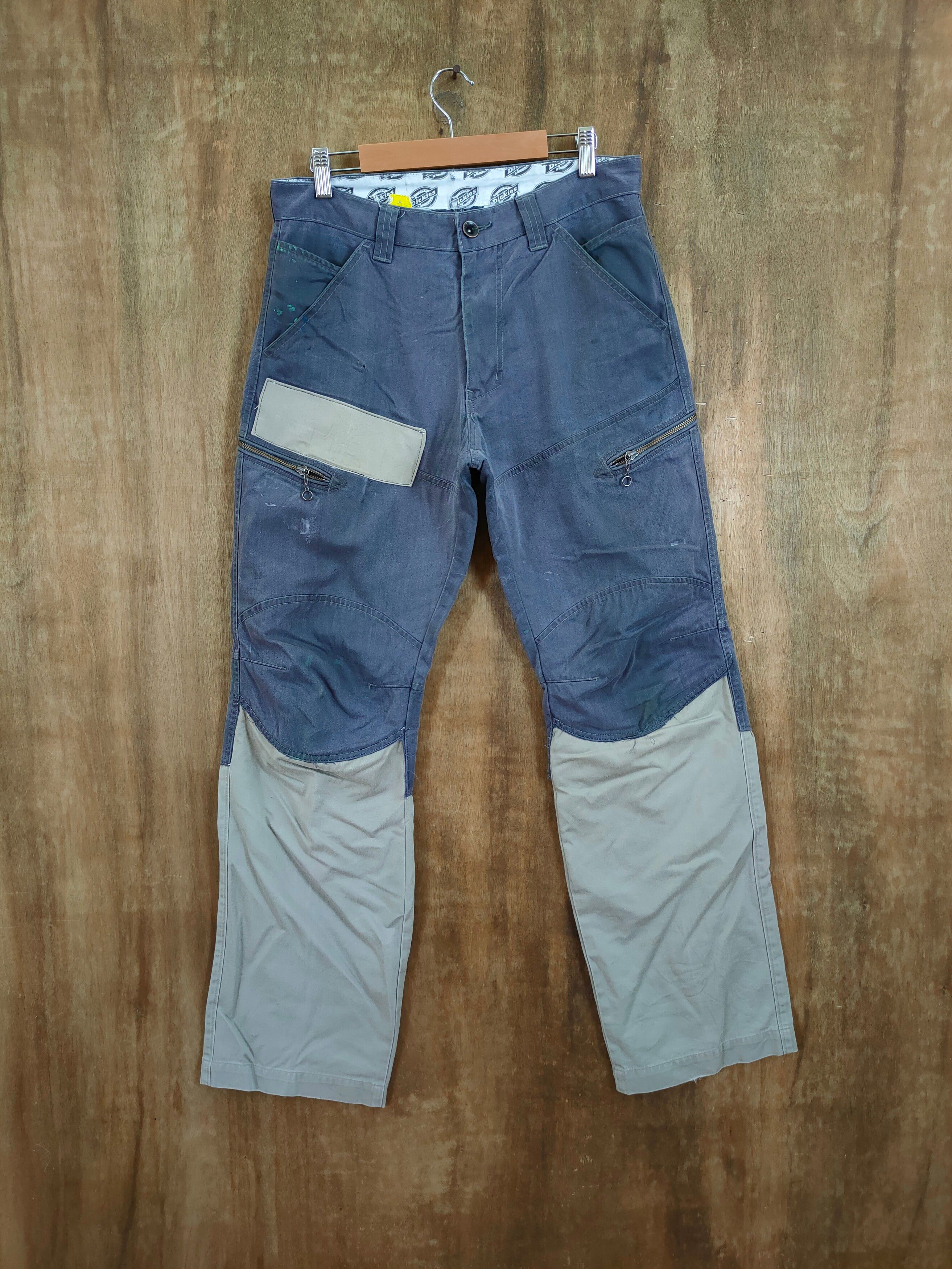 Custom Dickies reworked custom patchwork cargo pants #46-862DL Size US 30 / EU 46 - 1 Preview