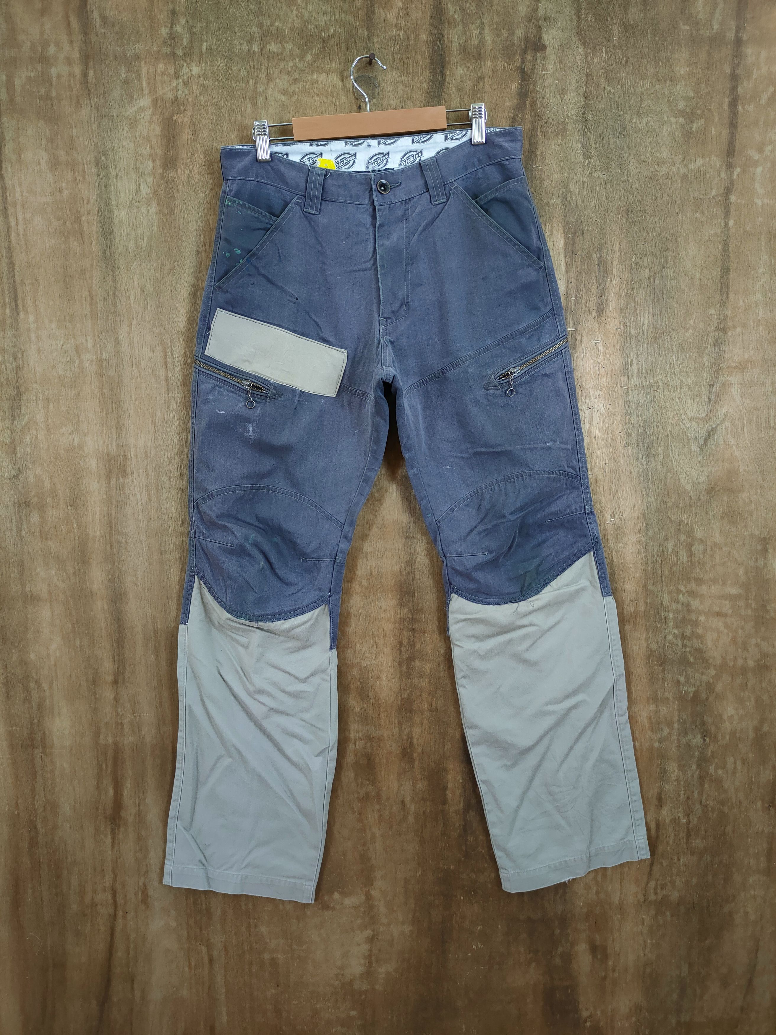 Dickies Dickies reworked custom patchwork cargo pants #46-862DL Size US 31 - 1 Thumbnail