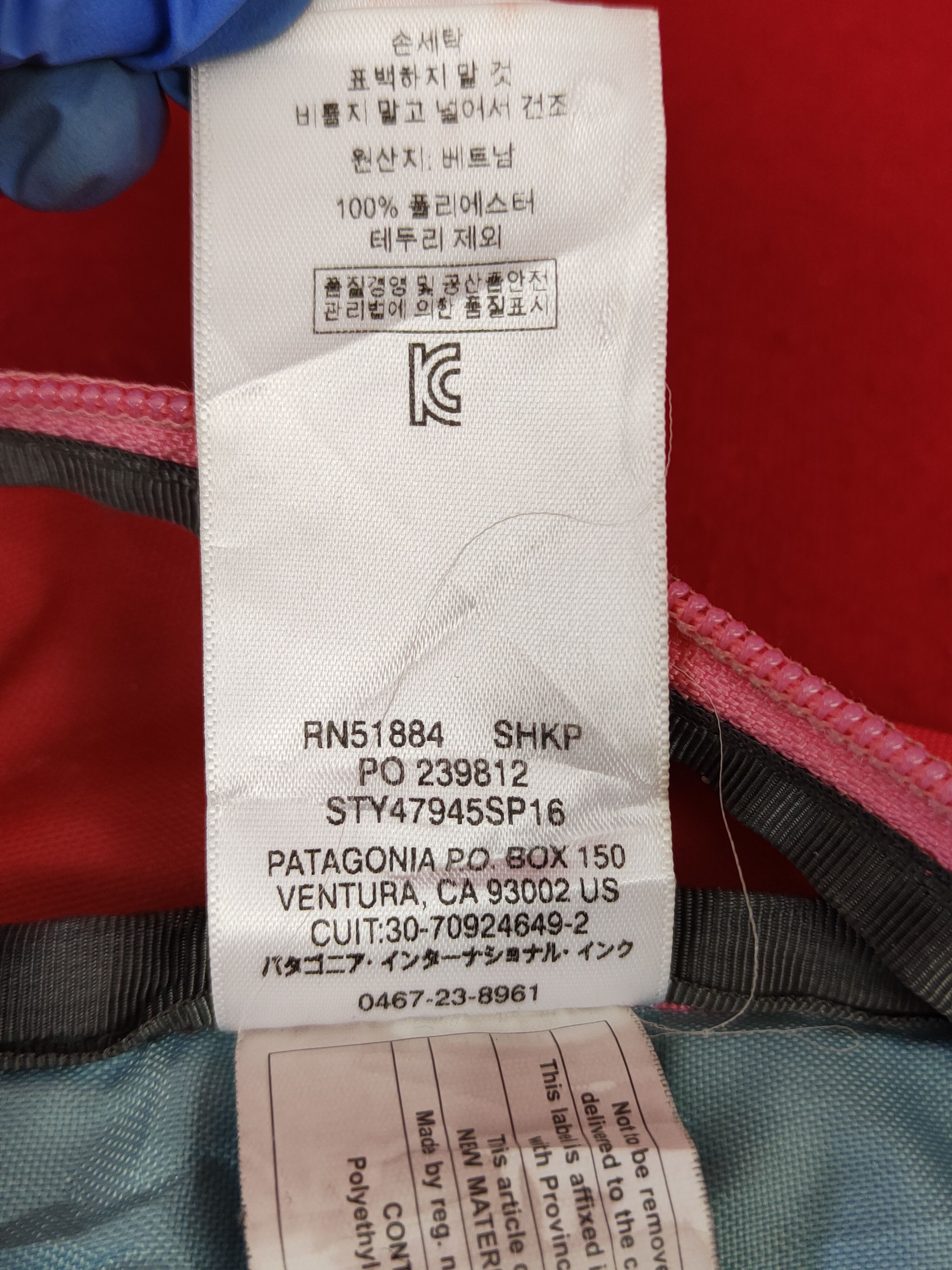 Patagonia Patagonia Pink Backpack bag #SB049 Size ONE SIZE - 16 Thumbnail
