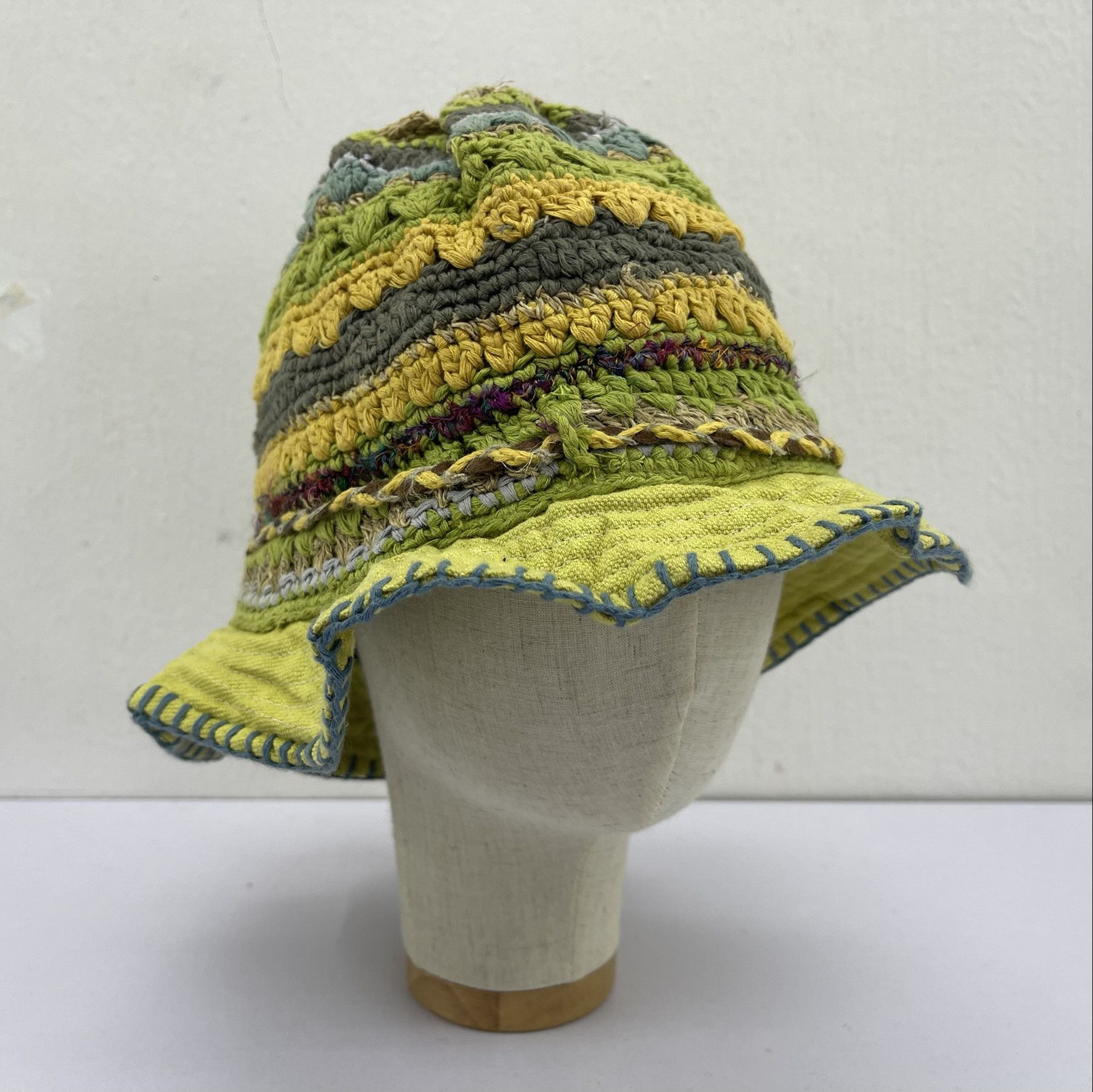 Japanese Brand Amina Multicolor Nice Design Bucket Hats-BH3324 Size ONE SIZE - 4 Thumbnail
