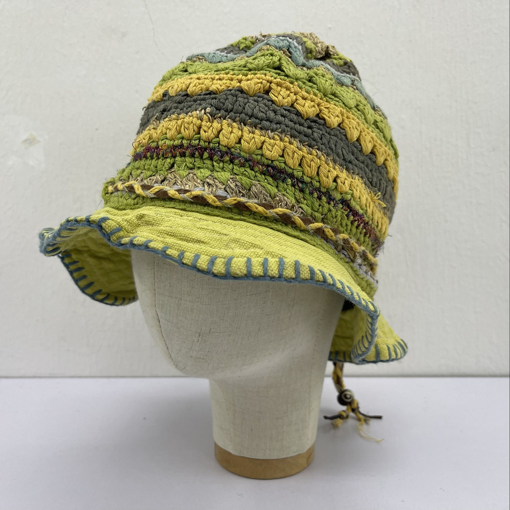 Japanese Brand Amina Multicolor Nice Design Bucket Hats-BH3324 Size ONE SIZE - 2 Thumbnail
