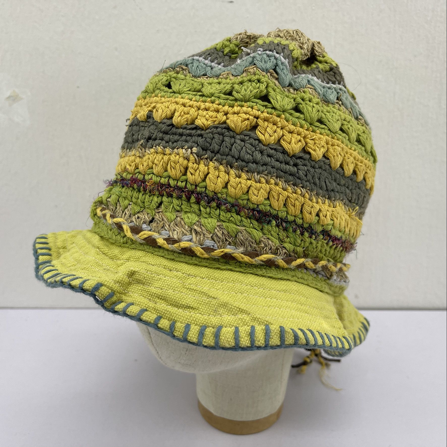 Japanese Brand Amina Multicolor Nice Design Bucket Hats-BH3324 Size ONE SIZE - 3 Thumbnail