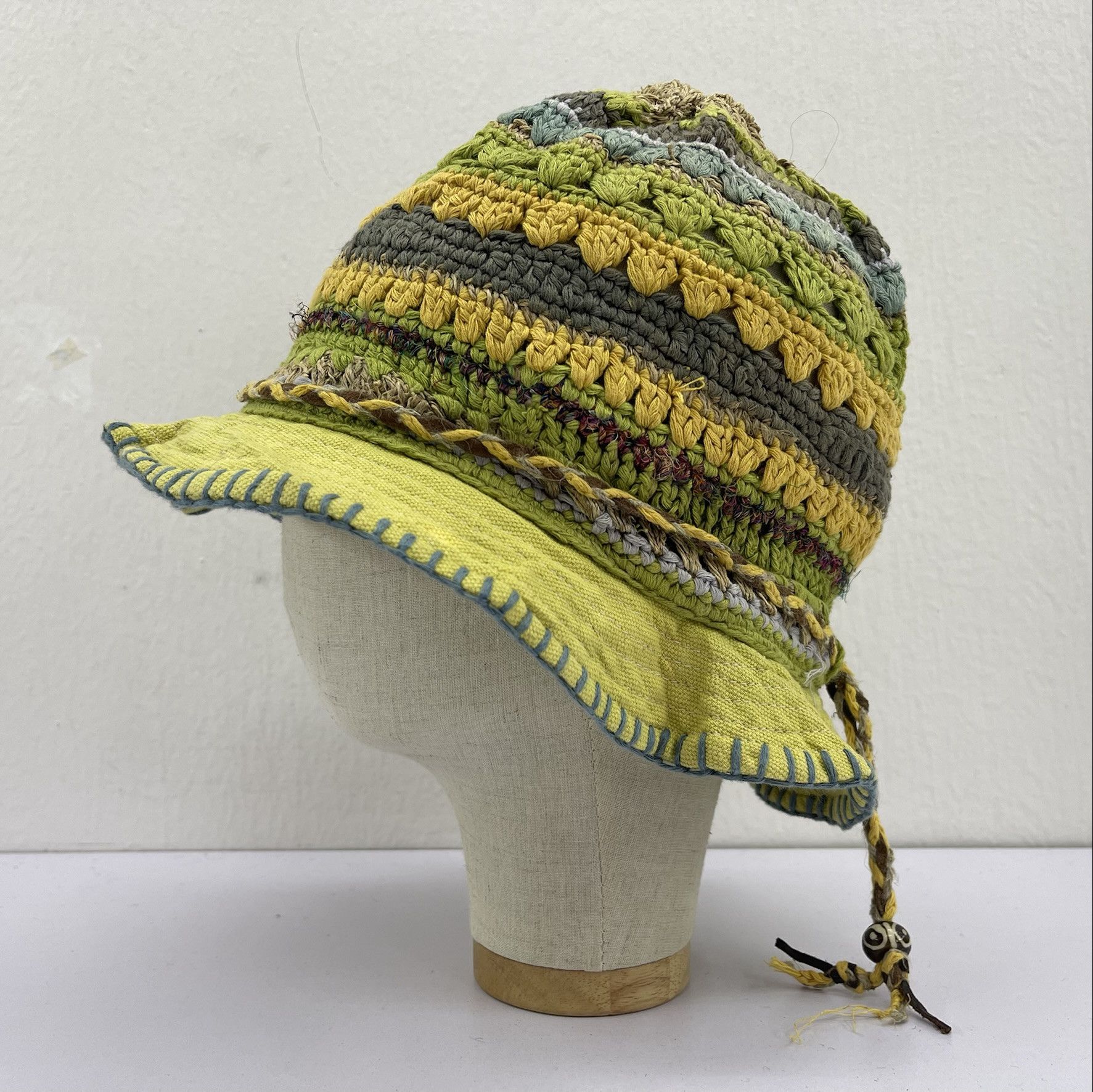 Japanese Brand Amina Multicolor Nice Design Bucket Hats-BH3324 Size ONE SIZE - 1 Thumbnail