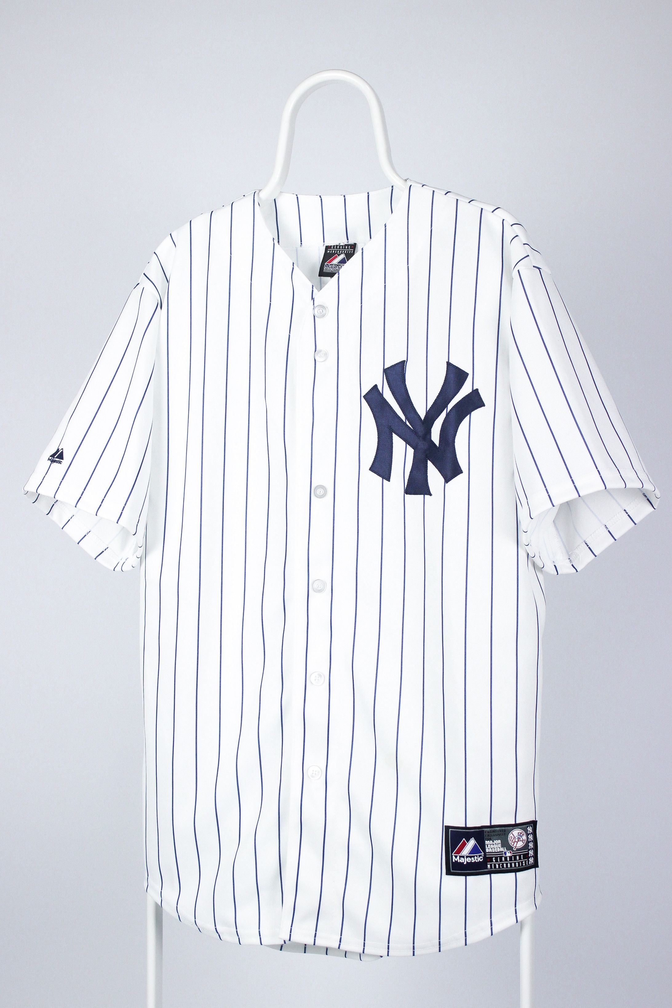 Mens MAJESTIC NY Yankees ICHIRO SUZUKI Baseball Jersey Shirt