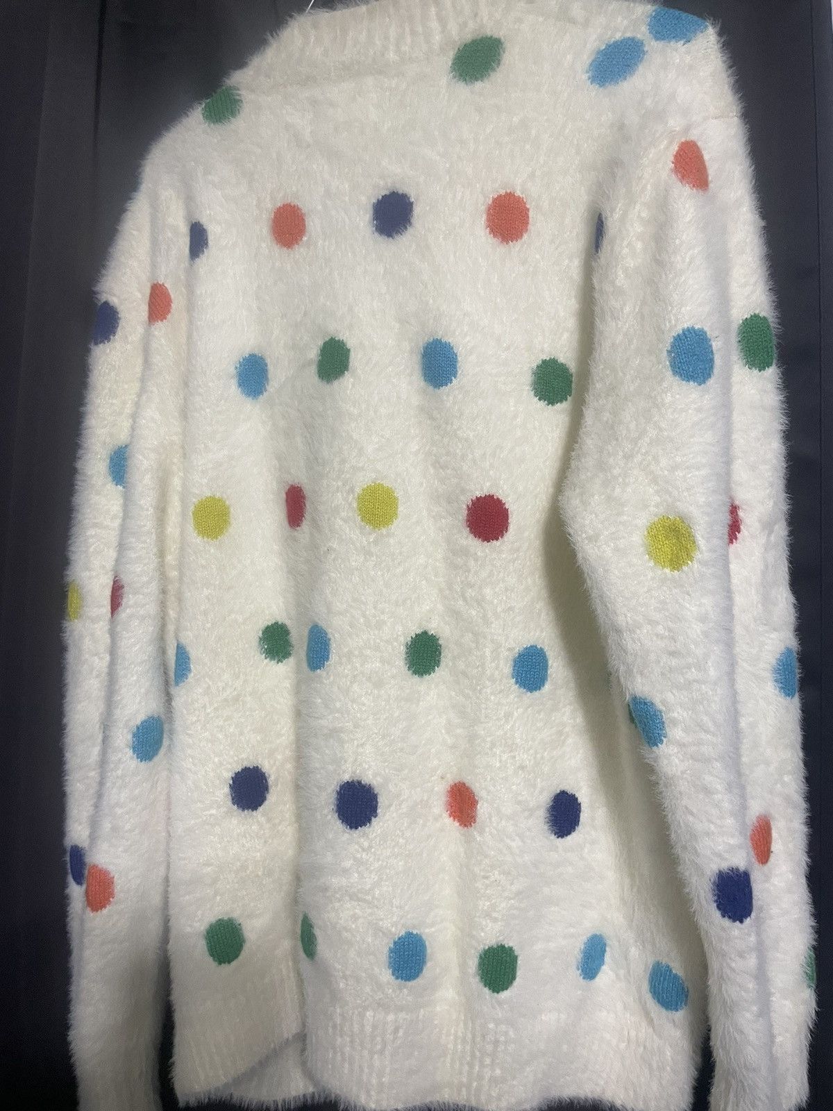 Golf Wang Golf Wang Polka Dot Mohair Cardigan | Grailed