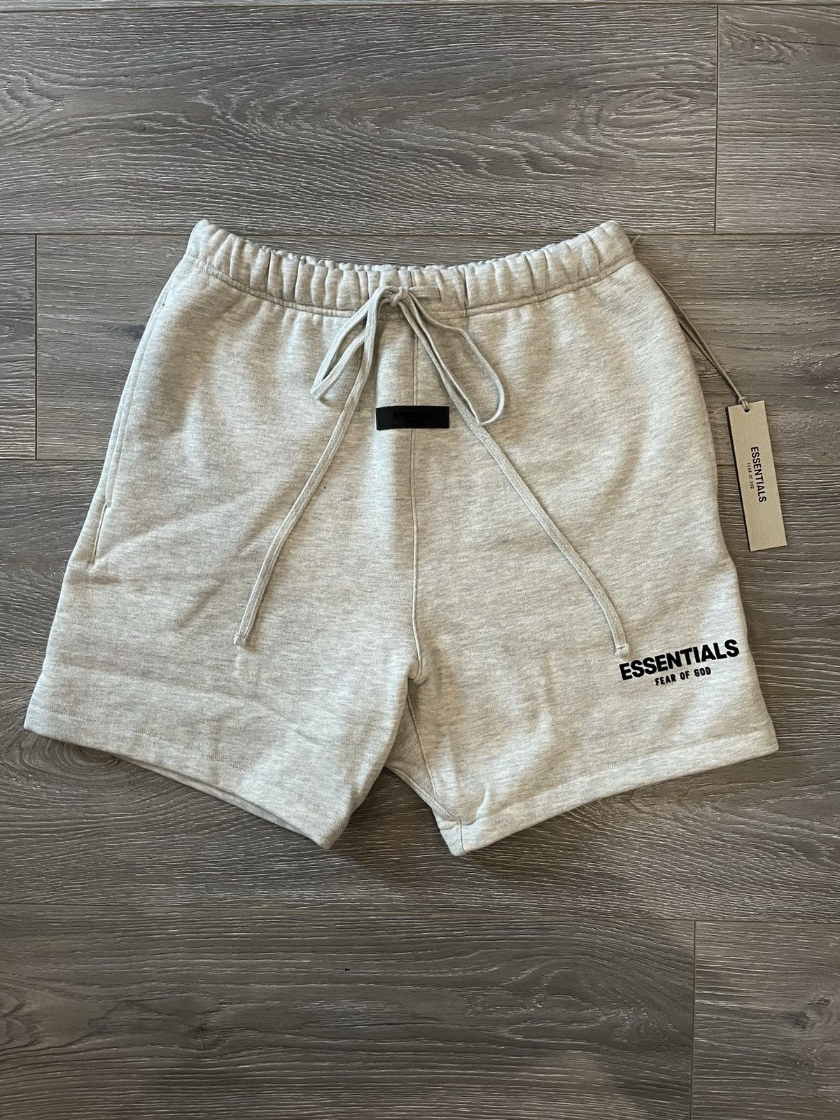 Fear of God Essentials Lounge Short Light Heather Oatmeal