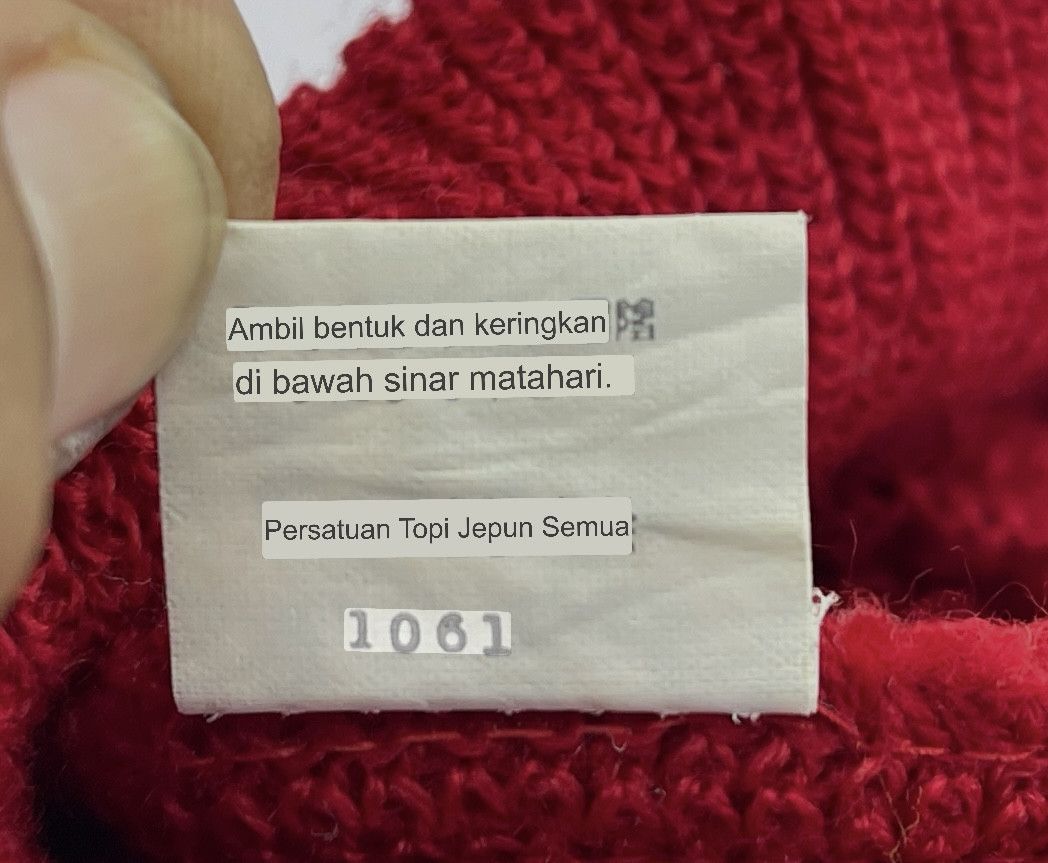 Japanese Brand Unknown Japanese Brand Balaclava Beanie Hats-BH4201 Size ONE SIZE - 10 Thumbnail