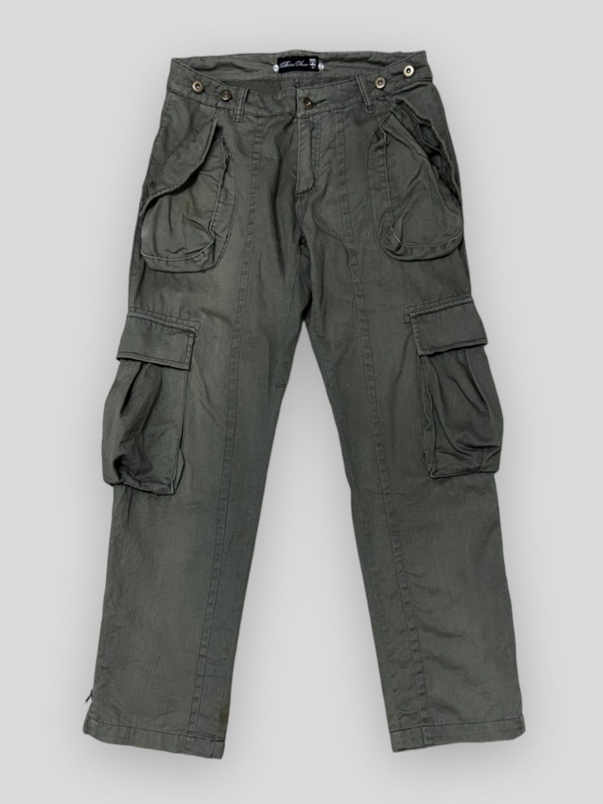 image of Send Offer Vintage Japan Bikers Storm Multipocket Pant in S Grey, Men's (Size 31)